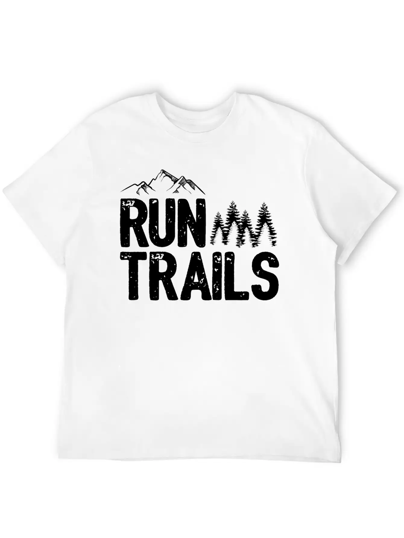 Run Trails Stylish Everyday T-Shirt – Unisex Basic Cotton Tee