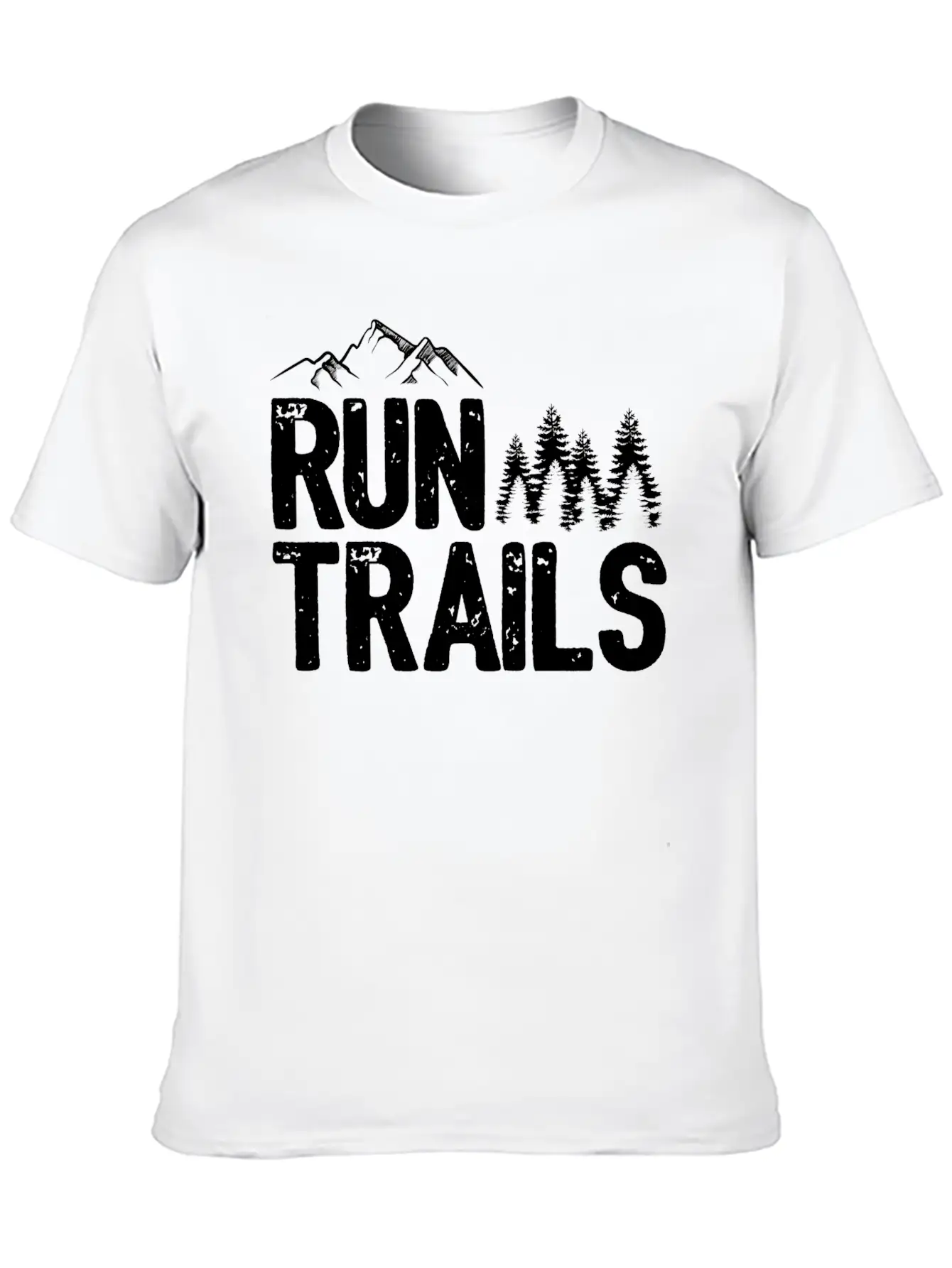 Run Trails Stylish Everyday T-Shirt – Unisex Basic Cotton Tee