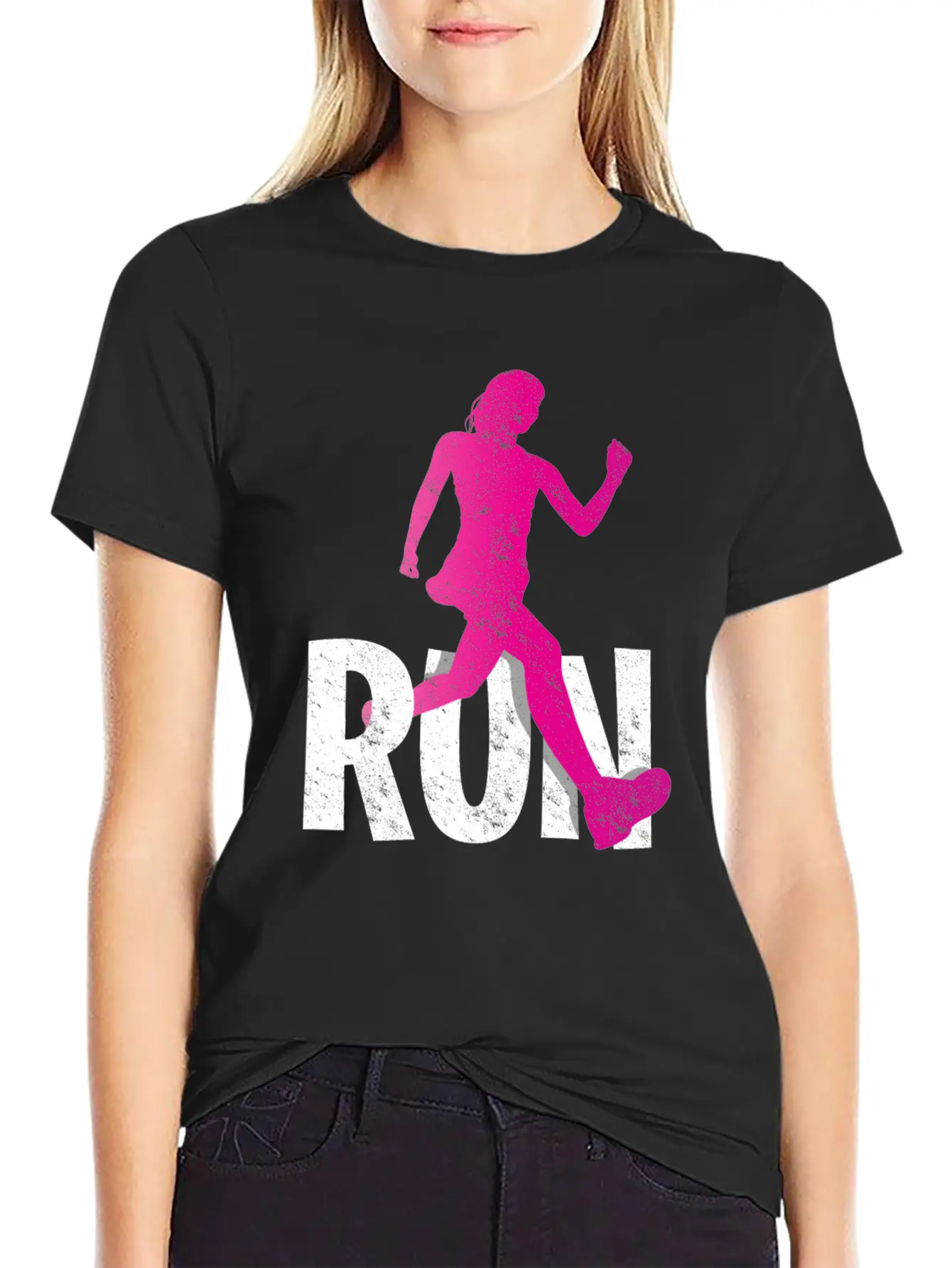Running Athlete Stylish Everyday T-Shirt – Unisex Basic Cotton Tee