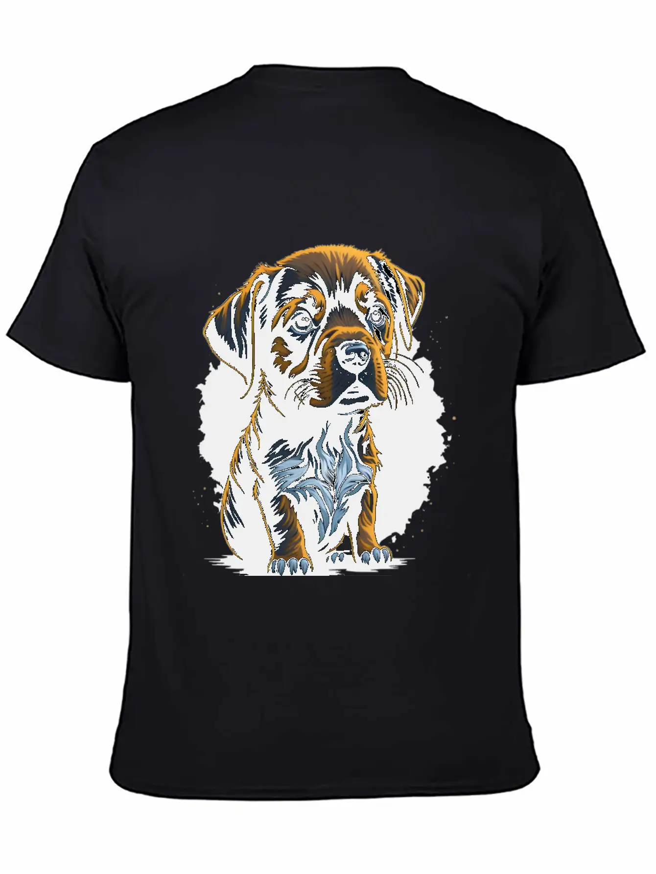 Sad Dog Basic Graphic T-Shirt – Daily Comfort In Soft Cotton