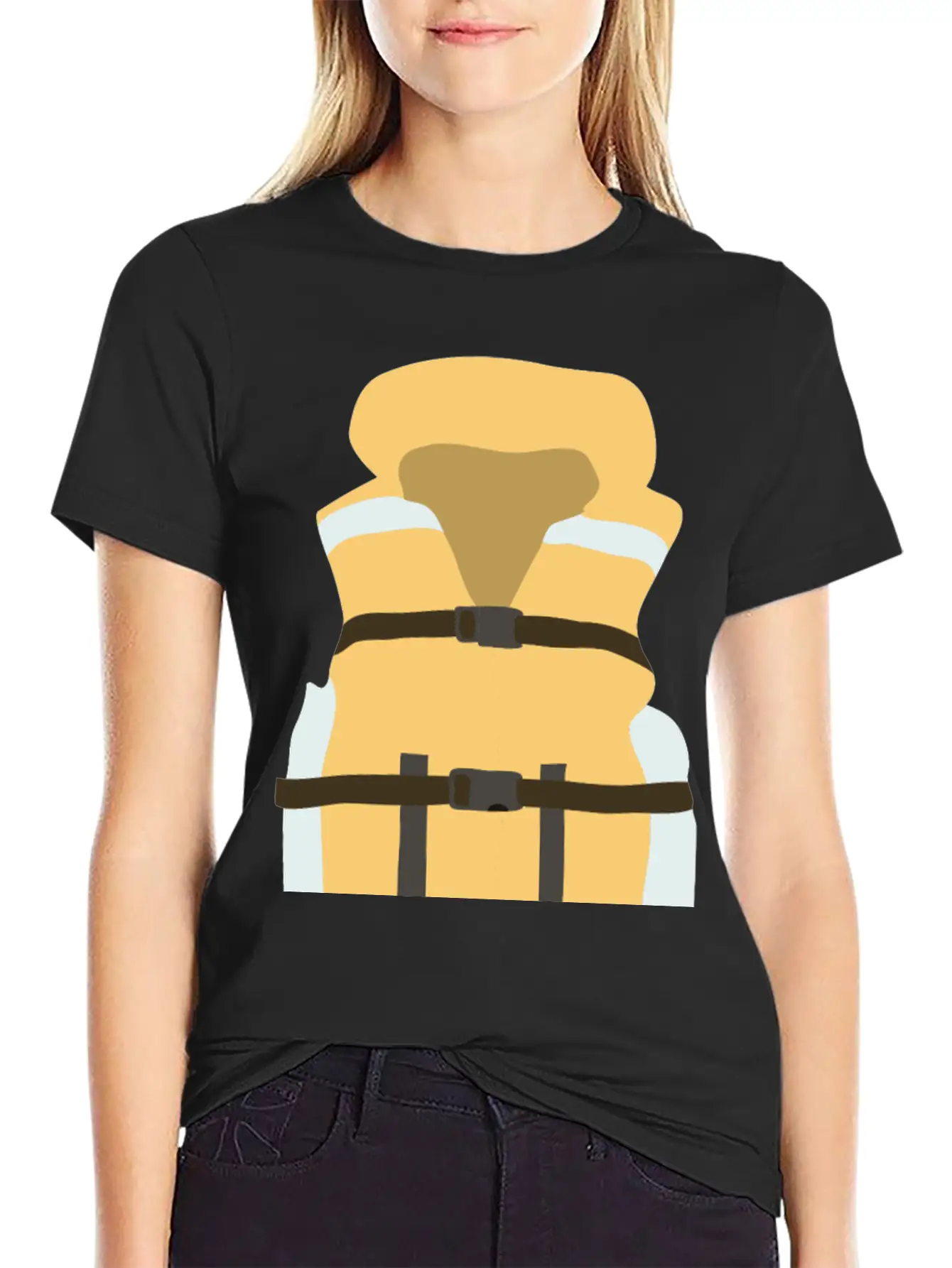 Safety Vest Lightweight Cotton T-Shirt – Daily Comfort Graphic Shirt