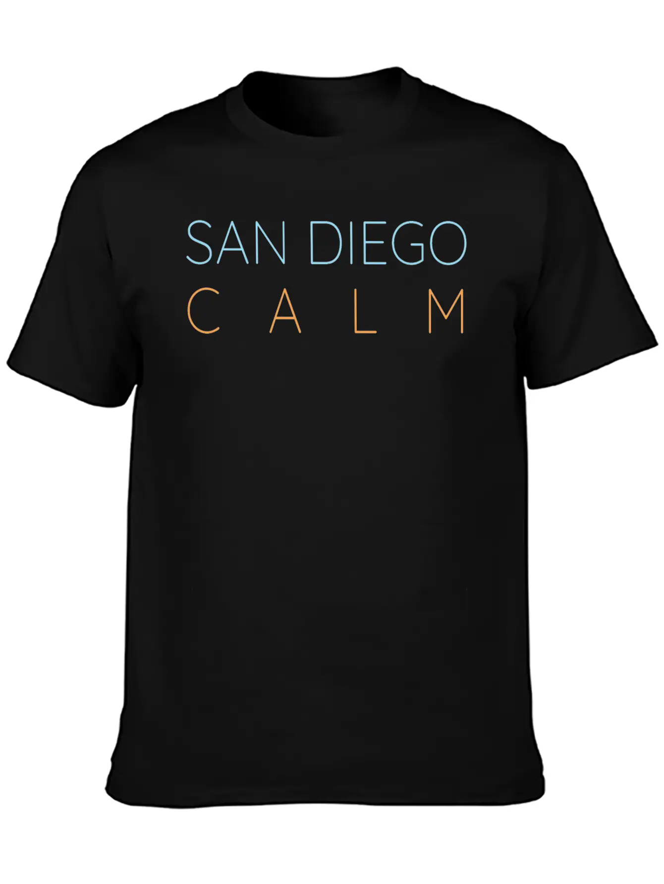 San Diego Calm Unisex Casual T-Shirt – Clean Design For Daily Comfort