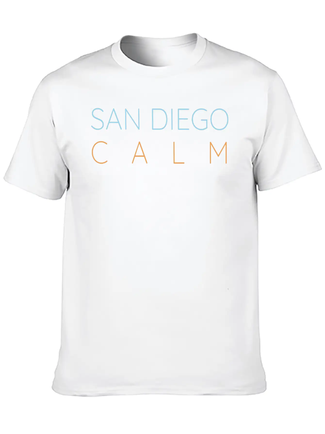 San Diego Calm Unisex Casual T-Shirt – Clean Design For Daily Comfort