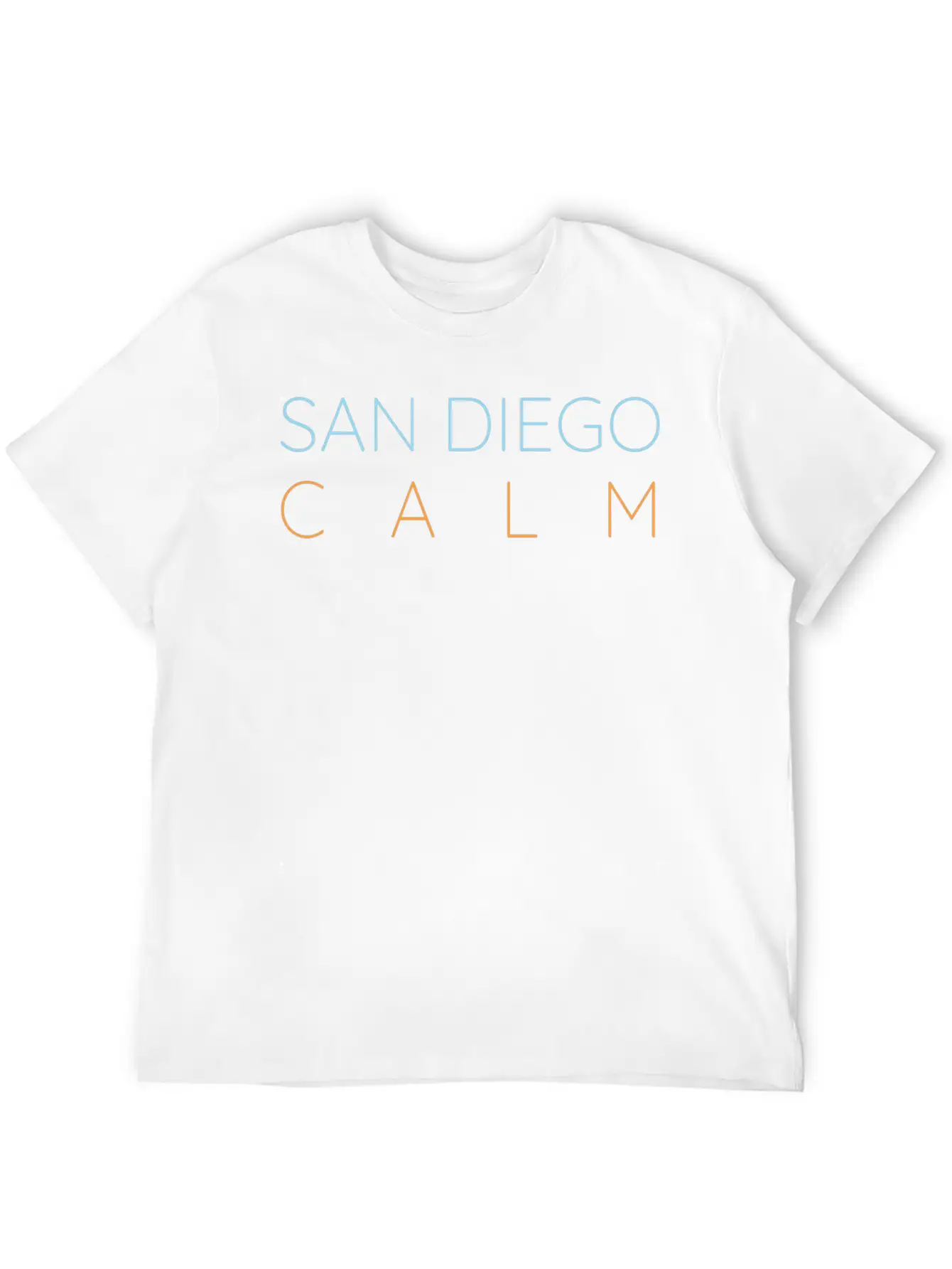 San Diego Calm Unisex Casual T-Shirt – Clean Design For Daily Comfort