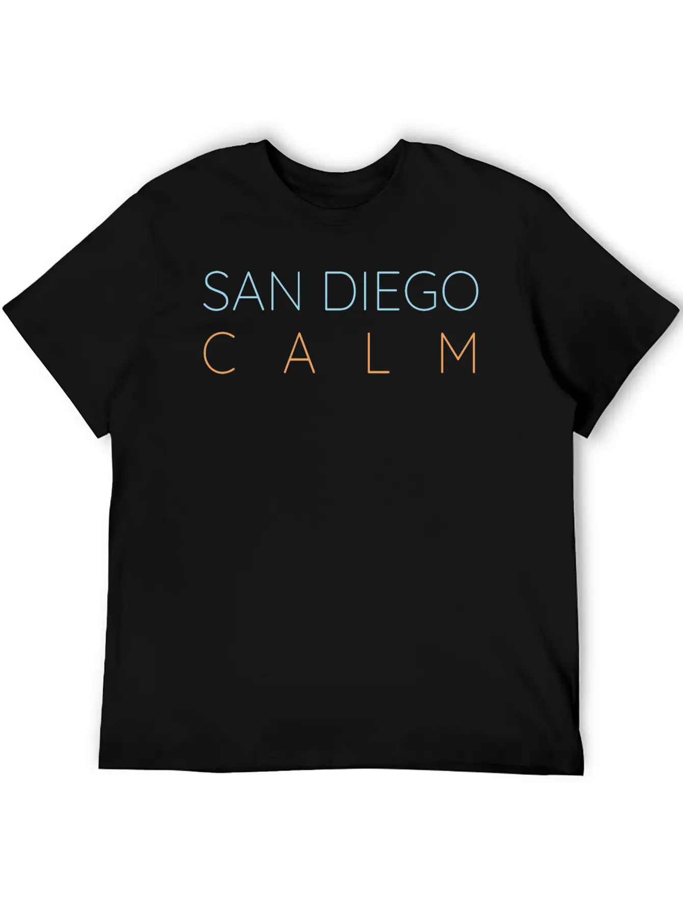 San Diego Calm Unisex Casual T-Shirt – Clean Design For Daily Comfort