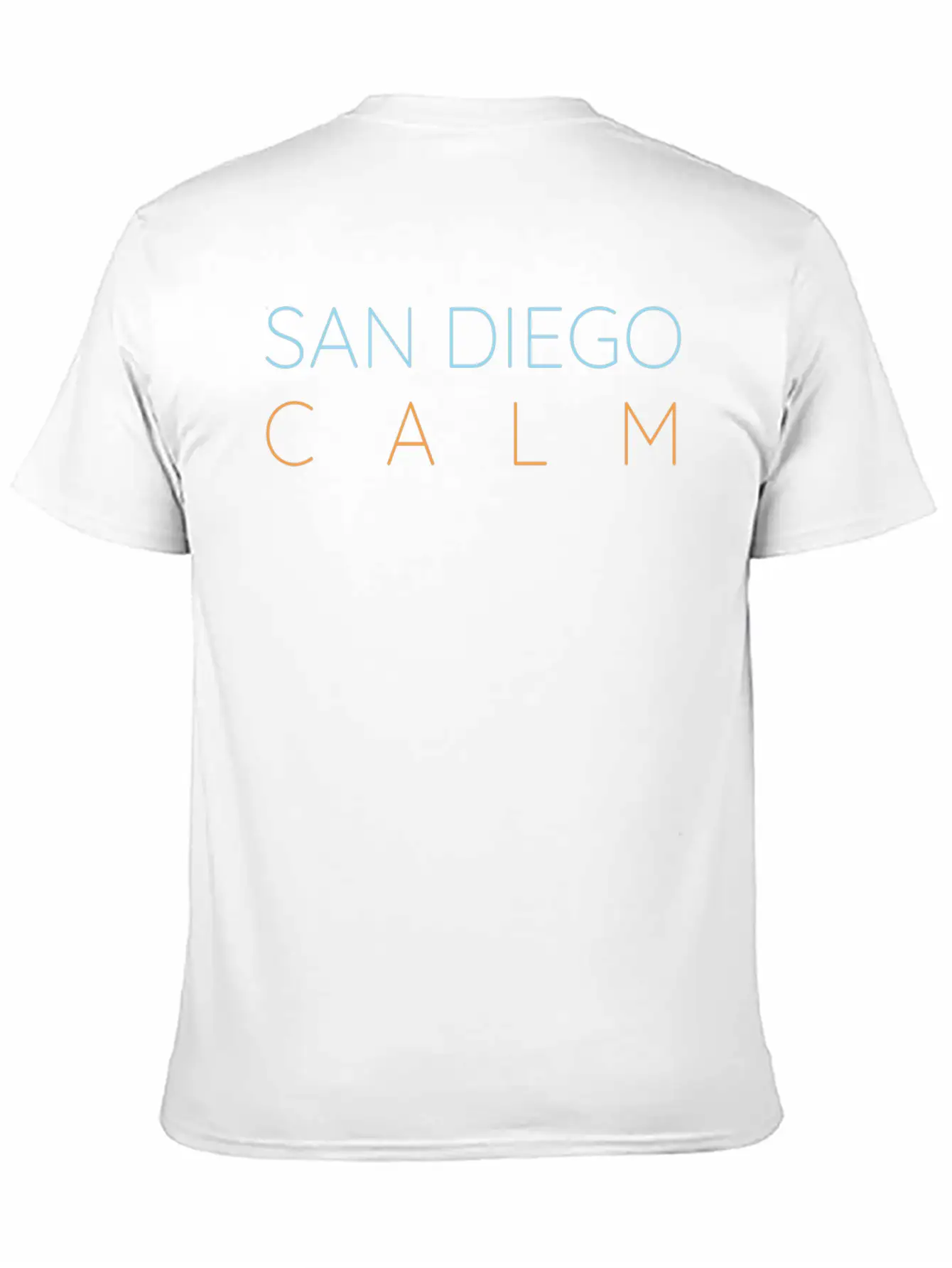 San Diego Calm Unisex Casual T-Shirt – Clean Design For Daily Comfort