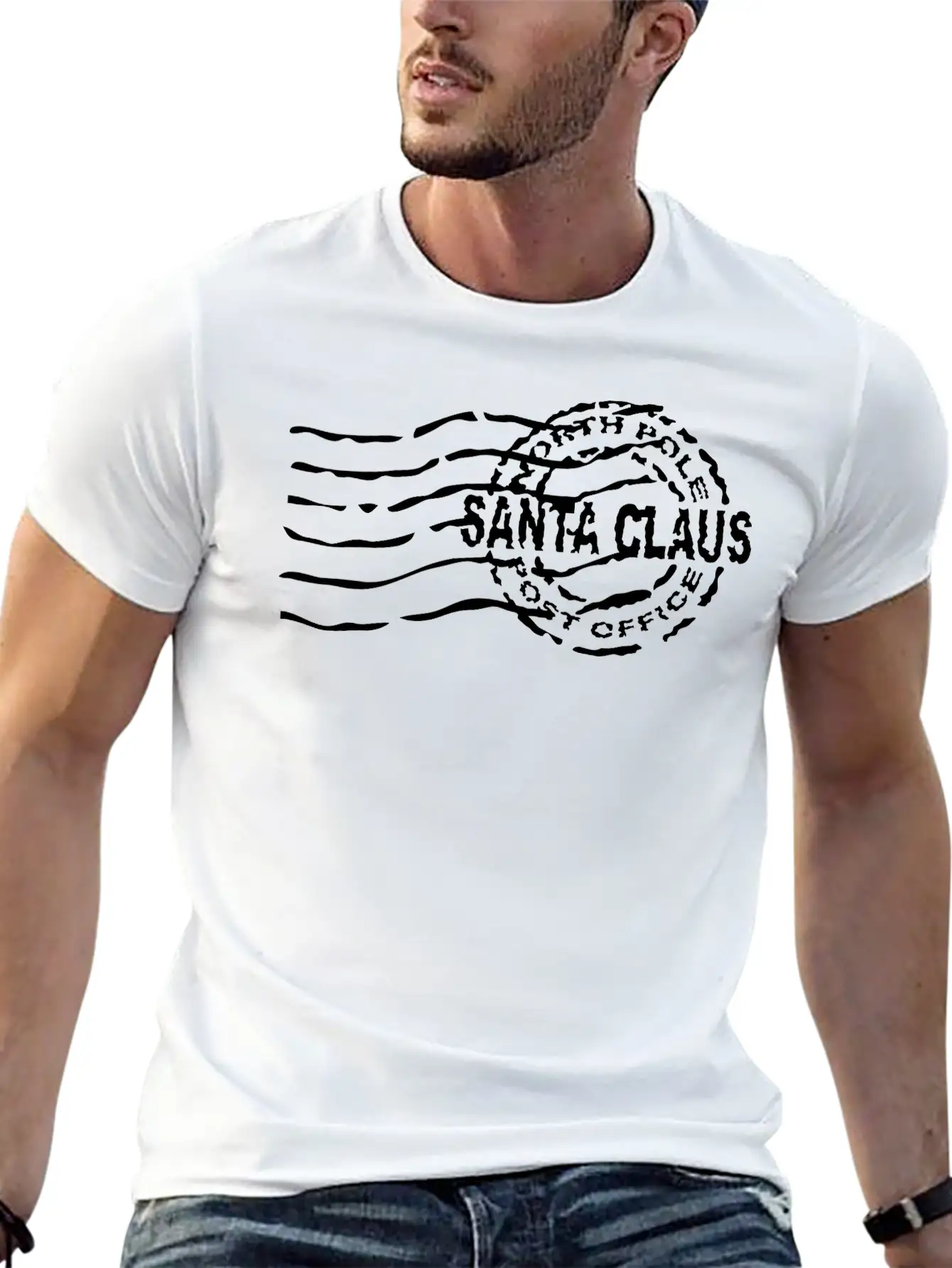 Santa_claus_sc25 Stylish Everyday T-Shirt – Unisex Basic Cotton Tee