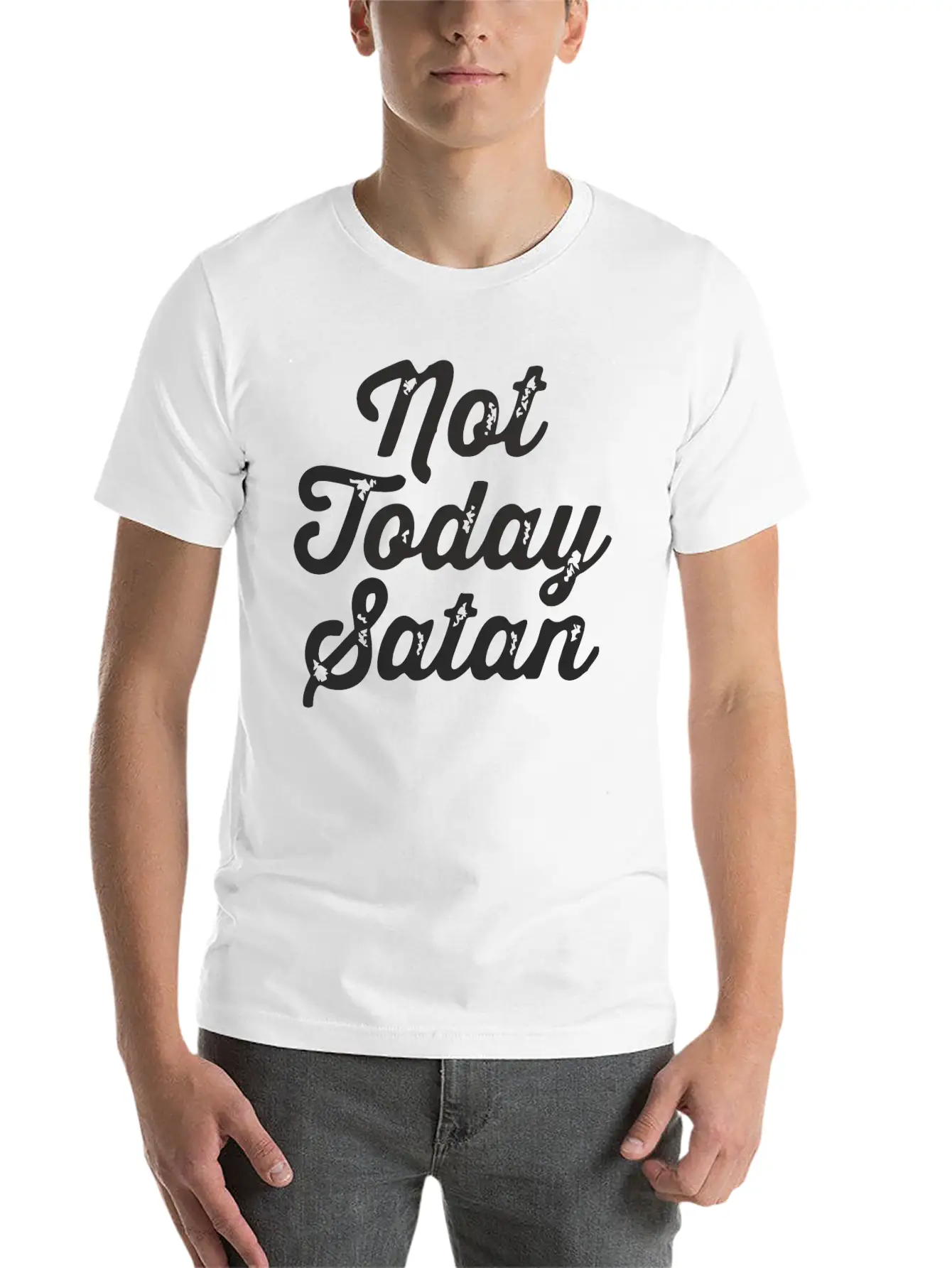 Satan Slayer Tee Stylish Everyday T-Shirt – Unisex Basic Cotton Tee