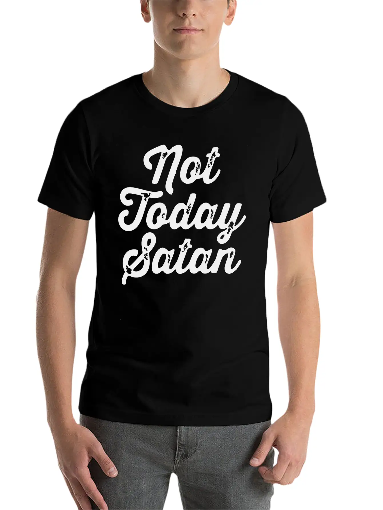 Satan Slayer Tee Stylish Everyday T-Shirt – Unisex Basic Cotton Tee