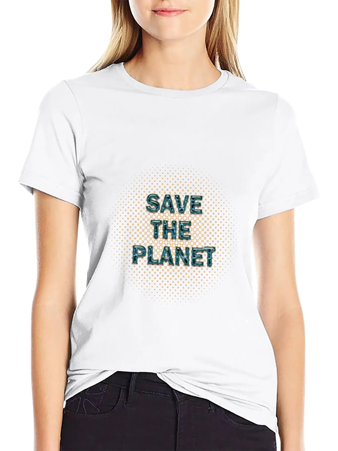 Save The Planet Stylish Everyday T-Shirt – Unisex Basic Cotton Tee