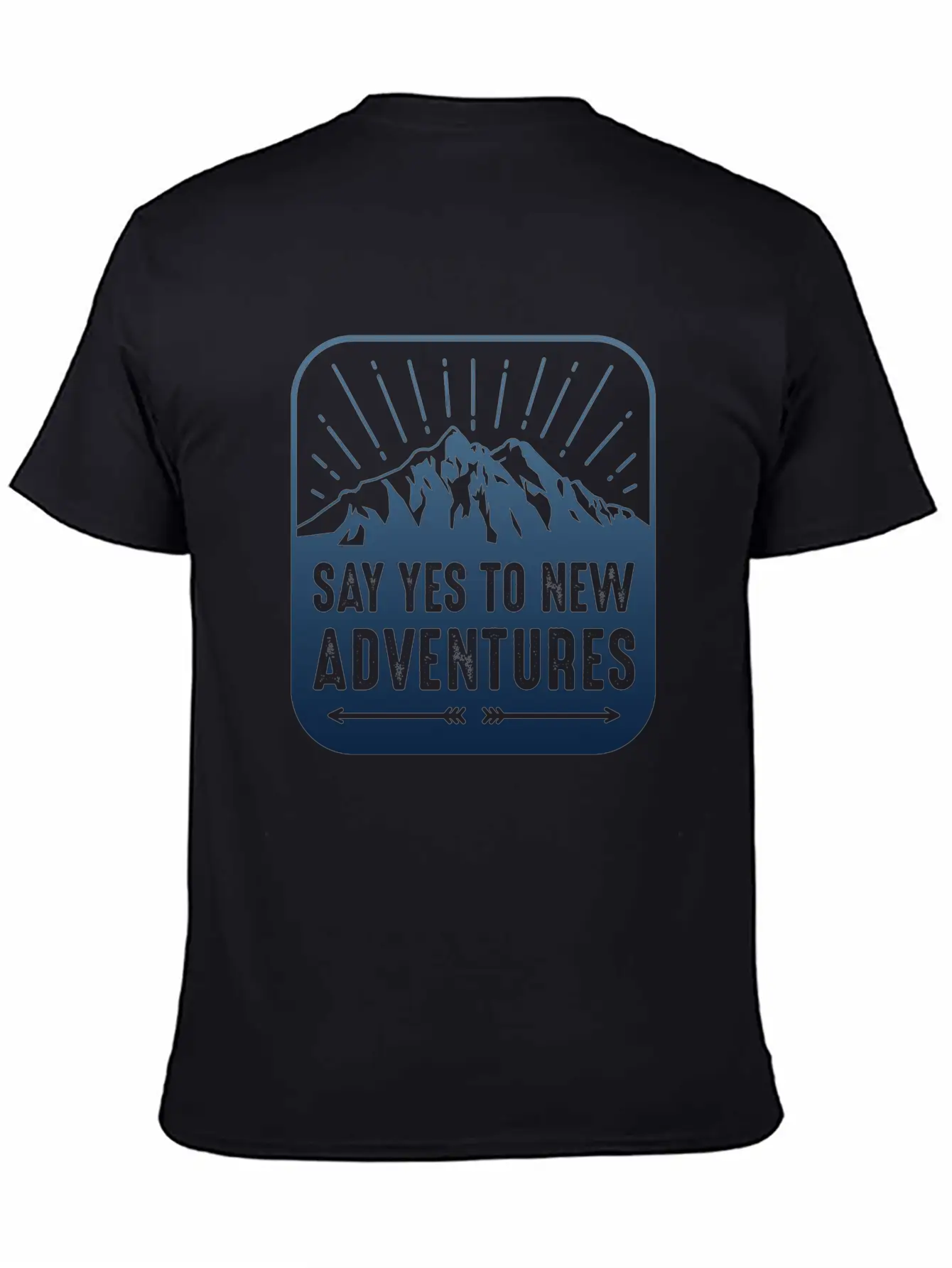 Say Yes To New Adventures Stylish Everyday T-Shirt – Unisex Basic Cotton Tee
