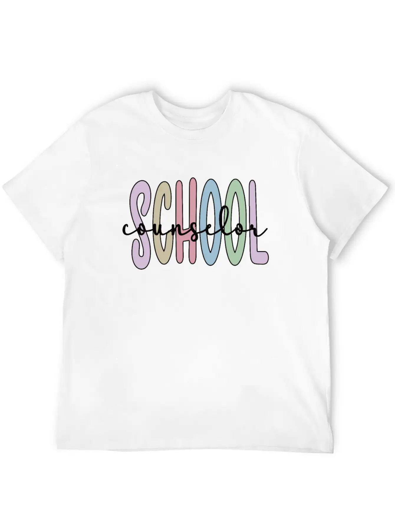 School Counselor Gifts Guidance School Counseling Basic Graphic T-Shirt – Daily Comfort In Soft Cotton