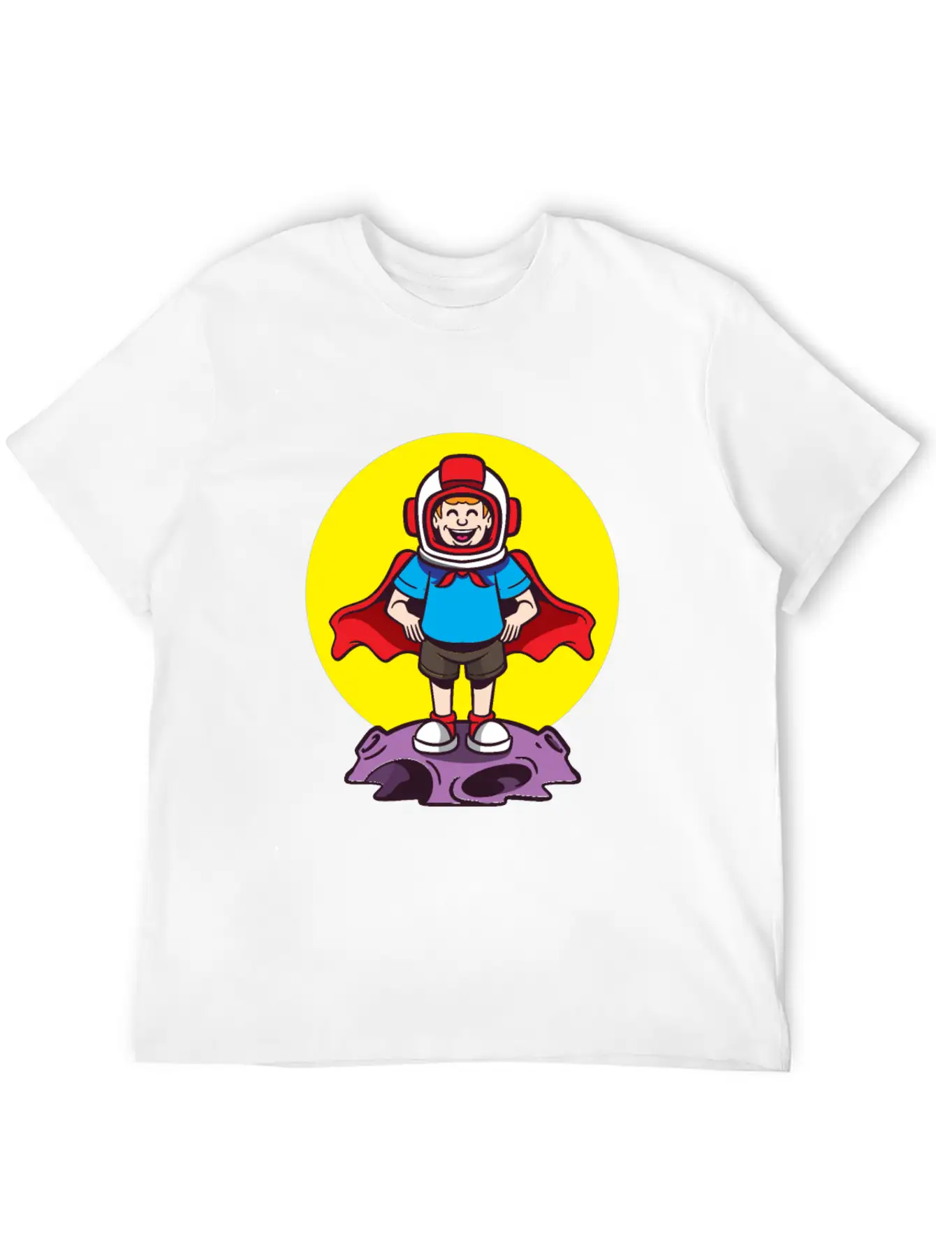 Science Outside World Relaxed Everyday Tee – Lightweight And Durable Cotton