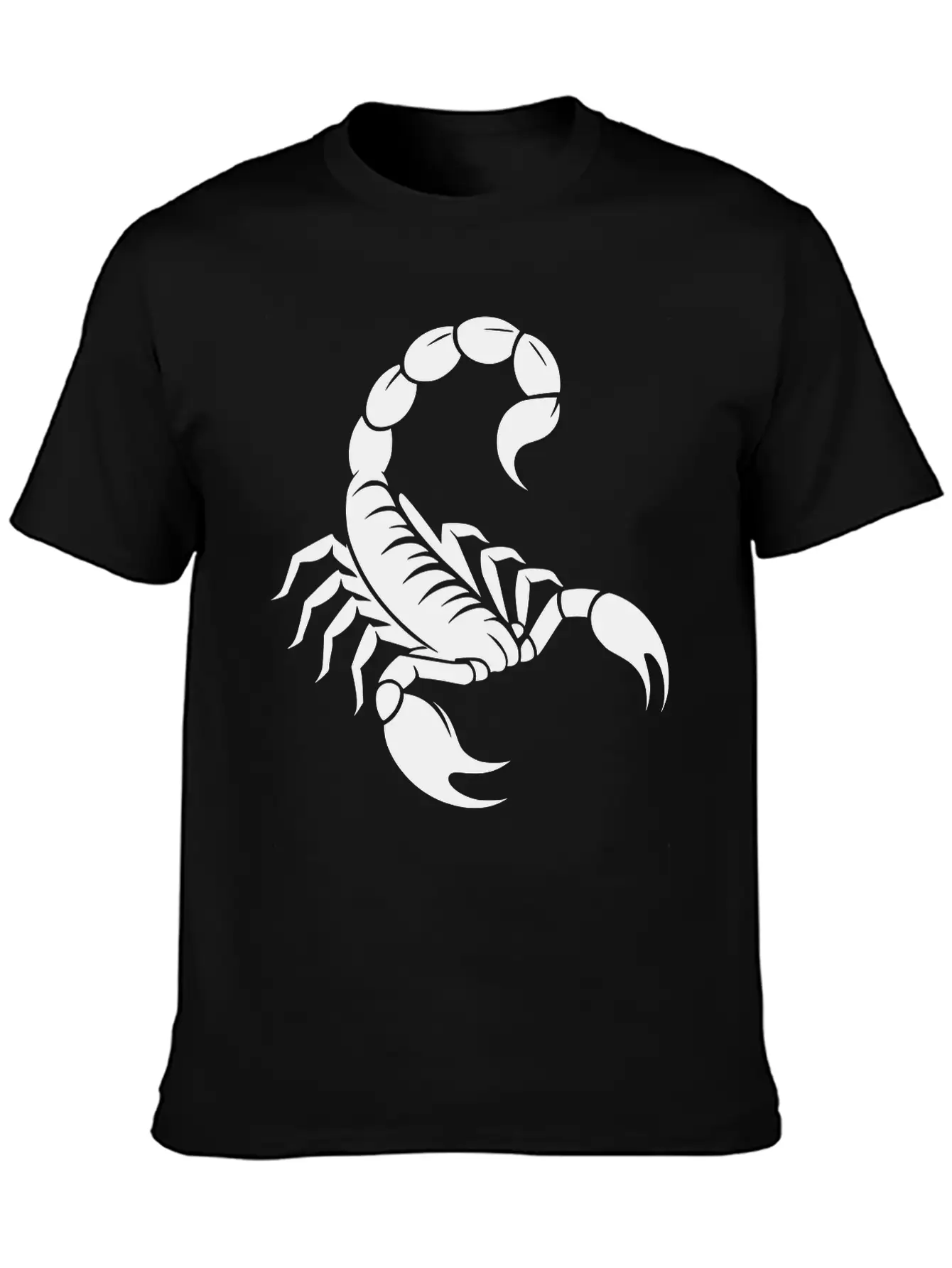 Scorpion Vector Animal Art Path9 Basic Graphic T-Shirt – Daily Comfort In Soft Cotton