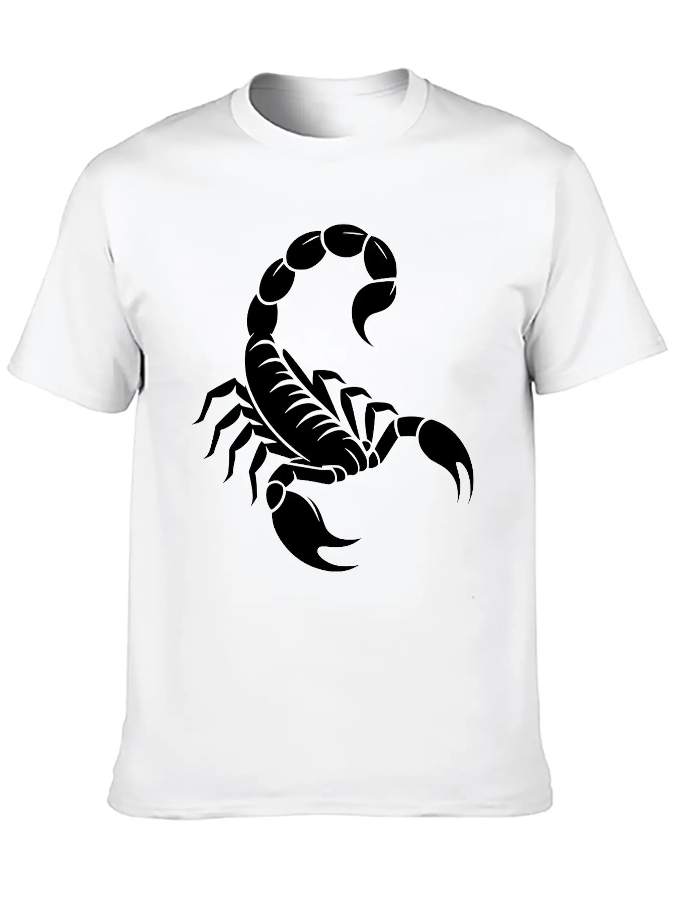 Scorpion Vector Animal Art Path9 Basic Graphic T-Shirt – Daily Comfort In Soft Cotton
