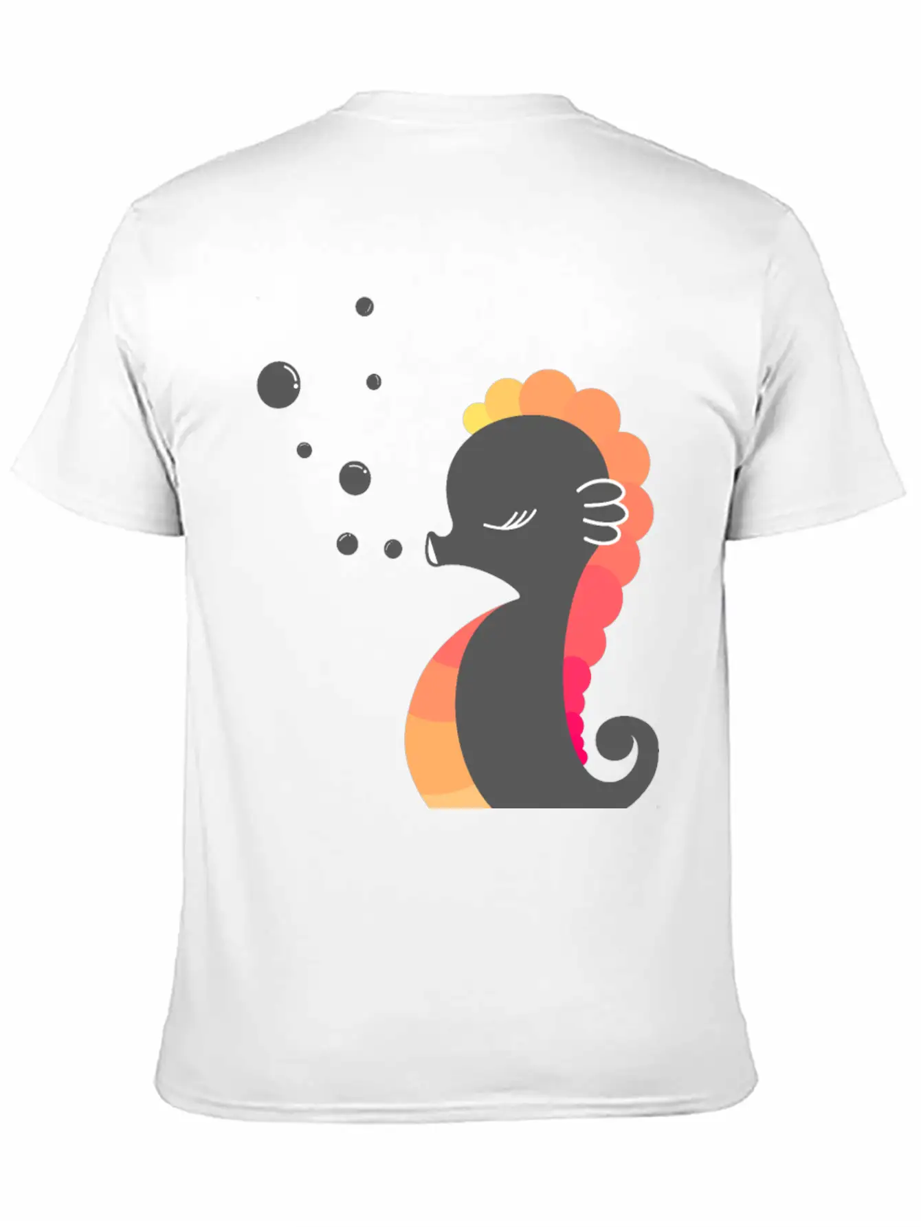 SEAHORSE REEF FISH AQUARIUM RAINBOW GIFT IDEA Essential Cotton Tee For Daily Outfits – Unisex Style