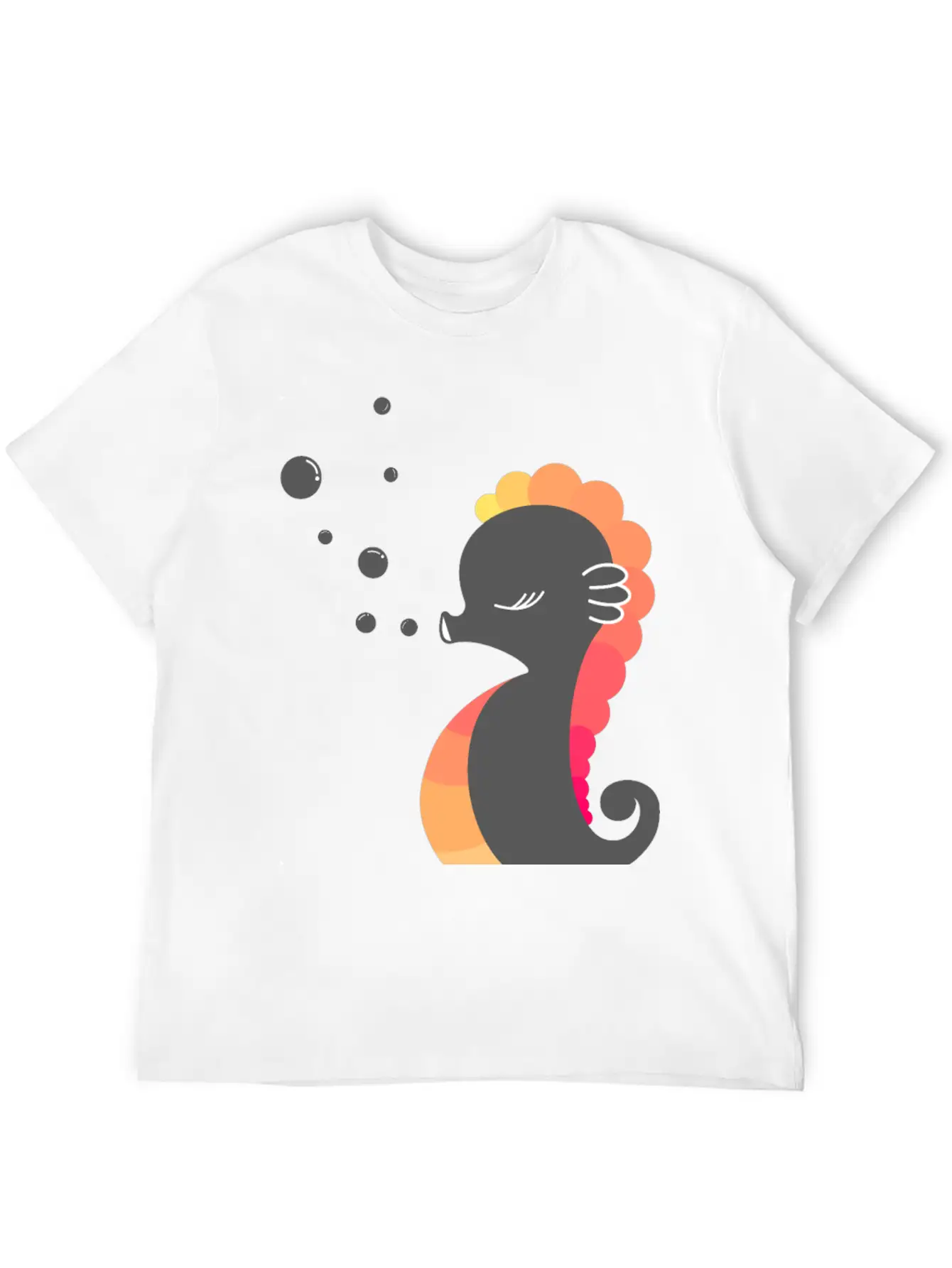 SEAHORSE REEF FISH AQUARIUM RAINBOW GIFT IDEA Essential Cotton Tee For Daily Outfits – Unisex Style
