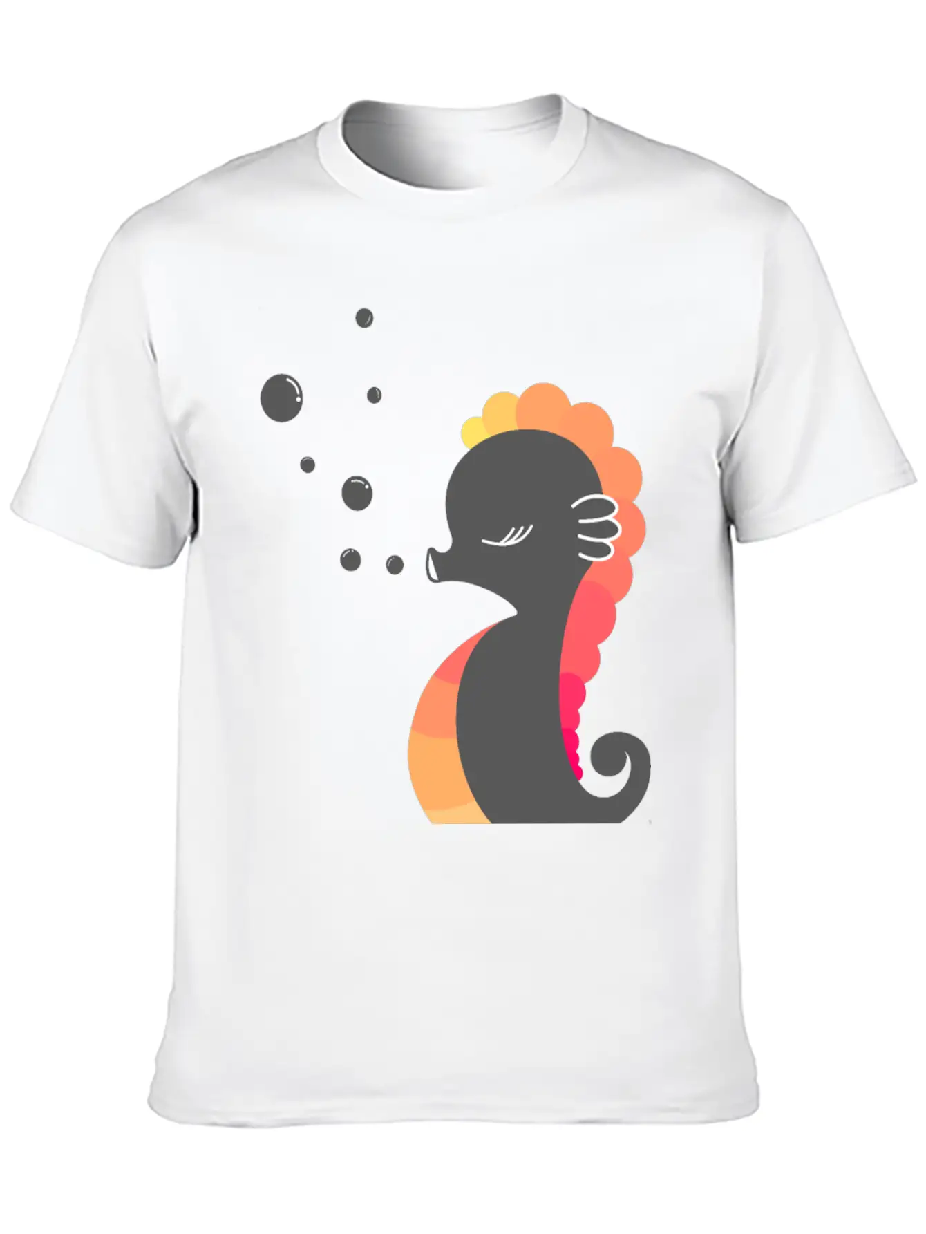 SEAHORSE REEF FISH AQUARIUM RAINBOW GIFT IDEA Essential Cotton Tee For Daily Outfits – Unisex Style