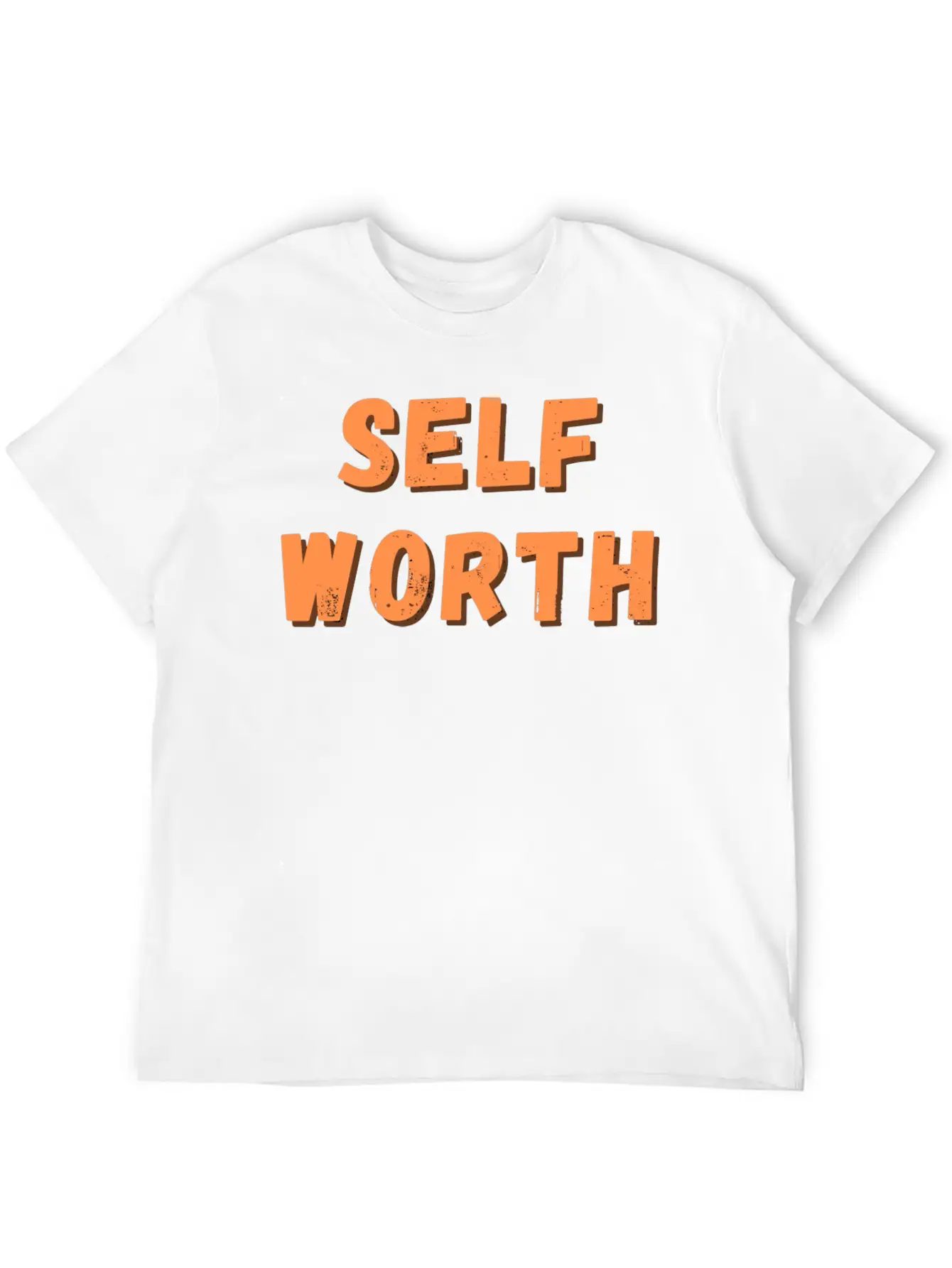 Self Worth : Radiance Within Basic Graphic T-Shirt – Daily Comfort In Soft Cotton