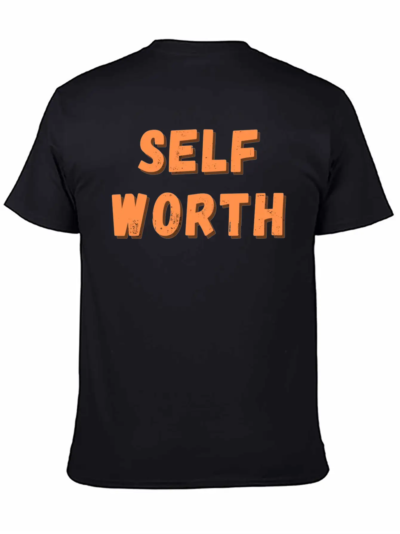 Self Worth : Radiance Within Basic Graphic T-Shirt – Daily Comfort In Soft Cotton