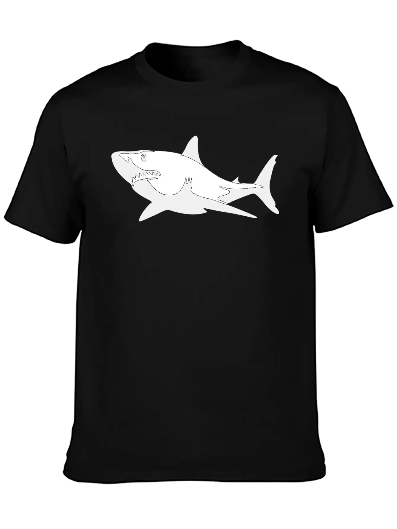 Shark Stylish Everyday T-Shirt – Unisex Basic Cotton Tee