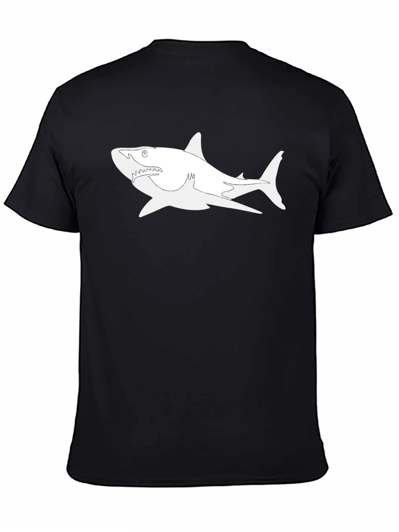 Shark Stylish Everyday T-Shirt – Unisex Basic Cotton Tee