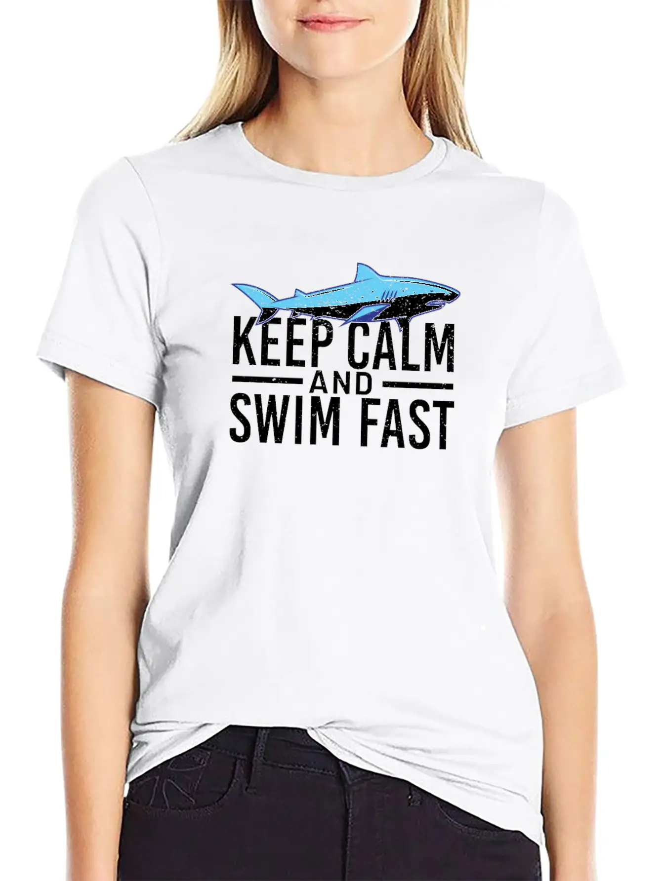 Shark Unisex Casual T-Shirt – Clean Design For Daily Comfort