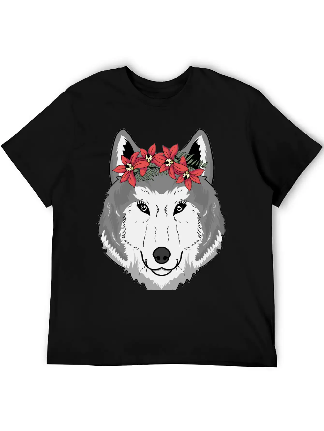 She Wolf Casual Graphic T-Shirt – Simple And Comfortable Daily Wear