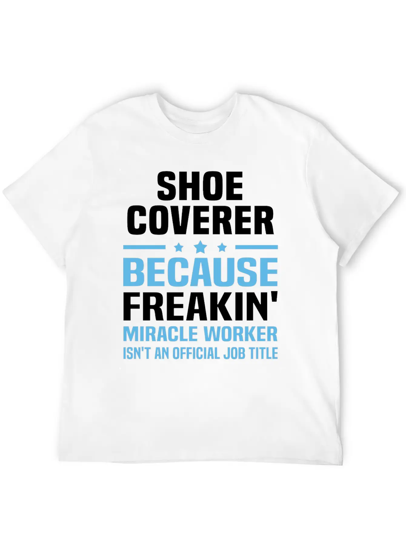 Shoe Coverer Lightweight Cotton T-Shirt – Daily Comfort Graphic Shirt