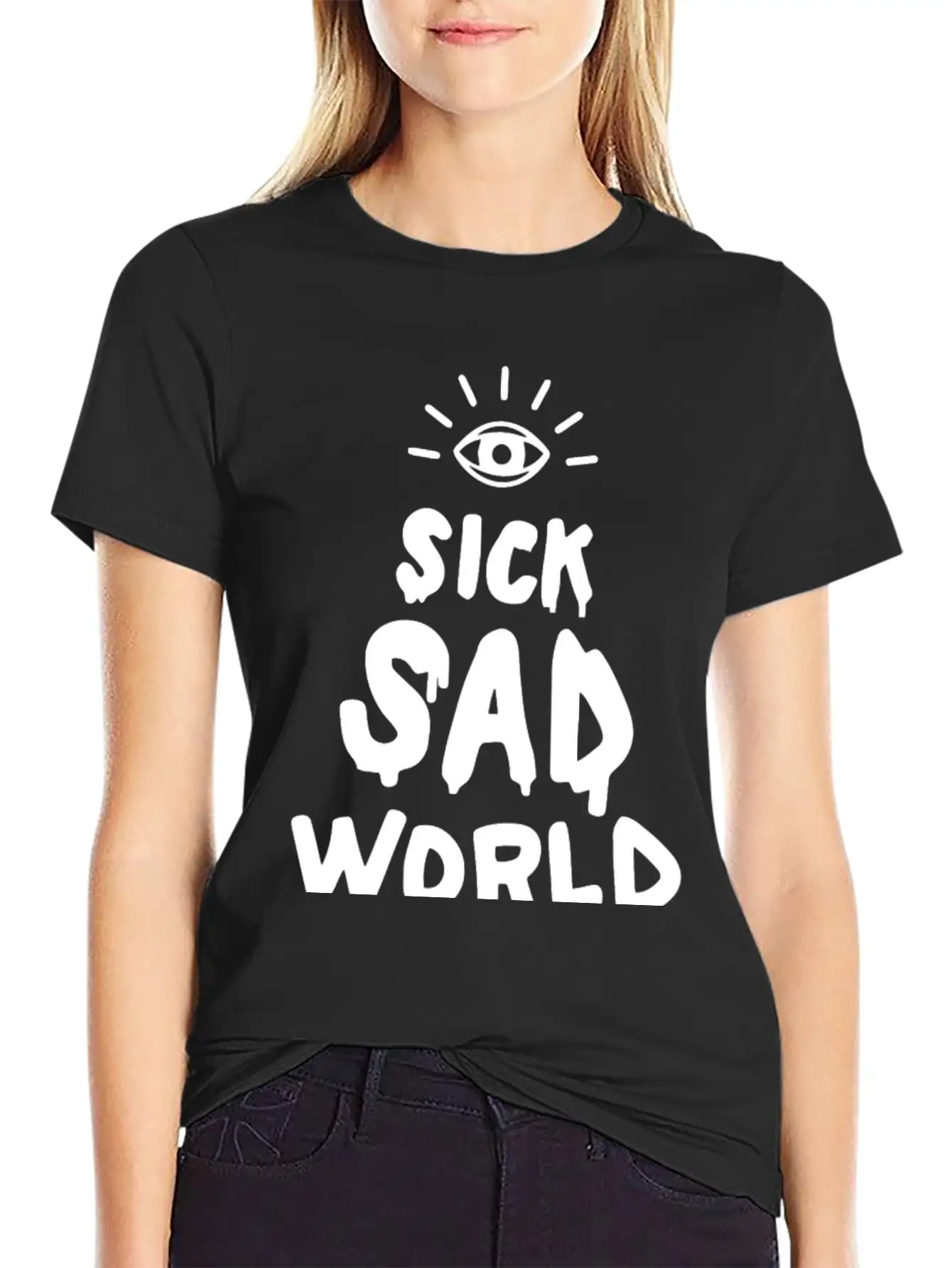 Sick Sad World Classic Cotton Tee – Unisex Comfort For Any Season