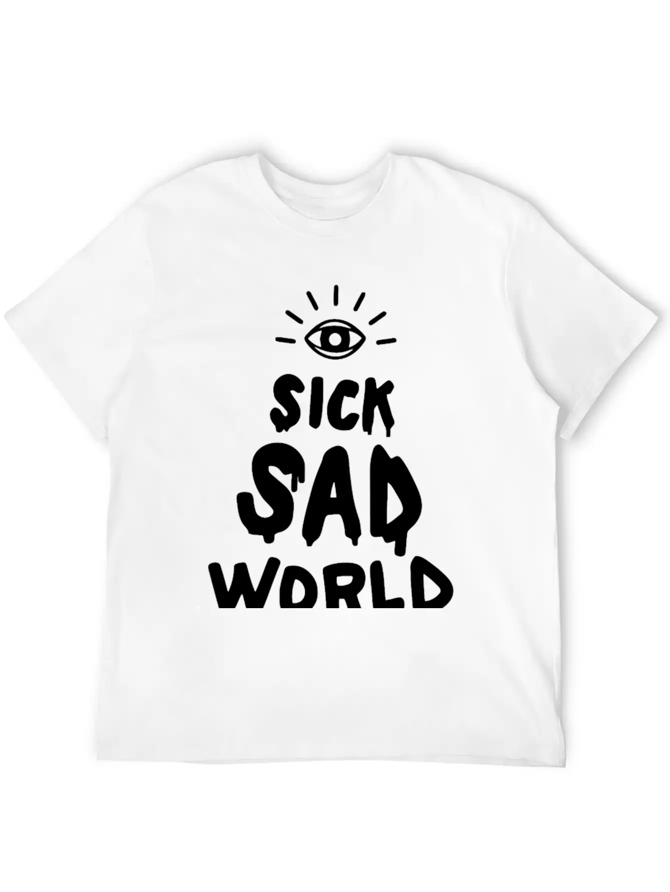 Sick Sad World Classic Cotton Tee – Unisex Comfort For Any Season