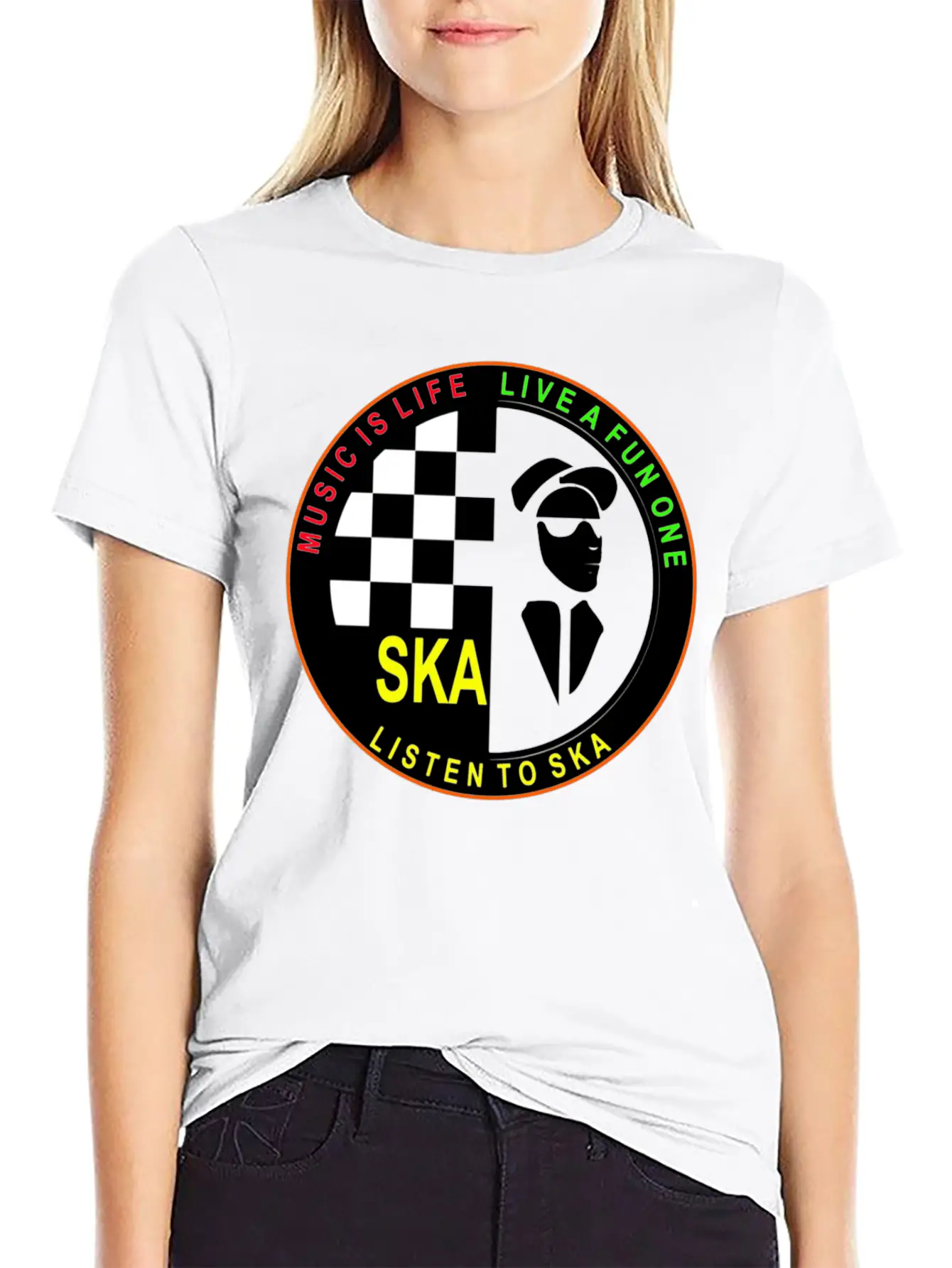 Ska Stylish Everyday T-Shirt – Unisex Basic Cotton Tee