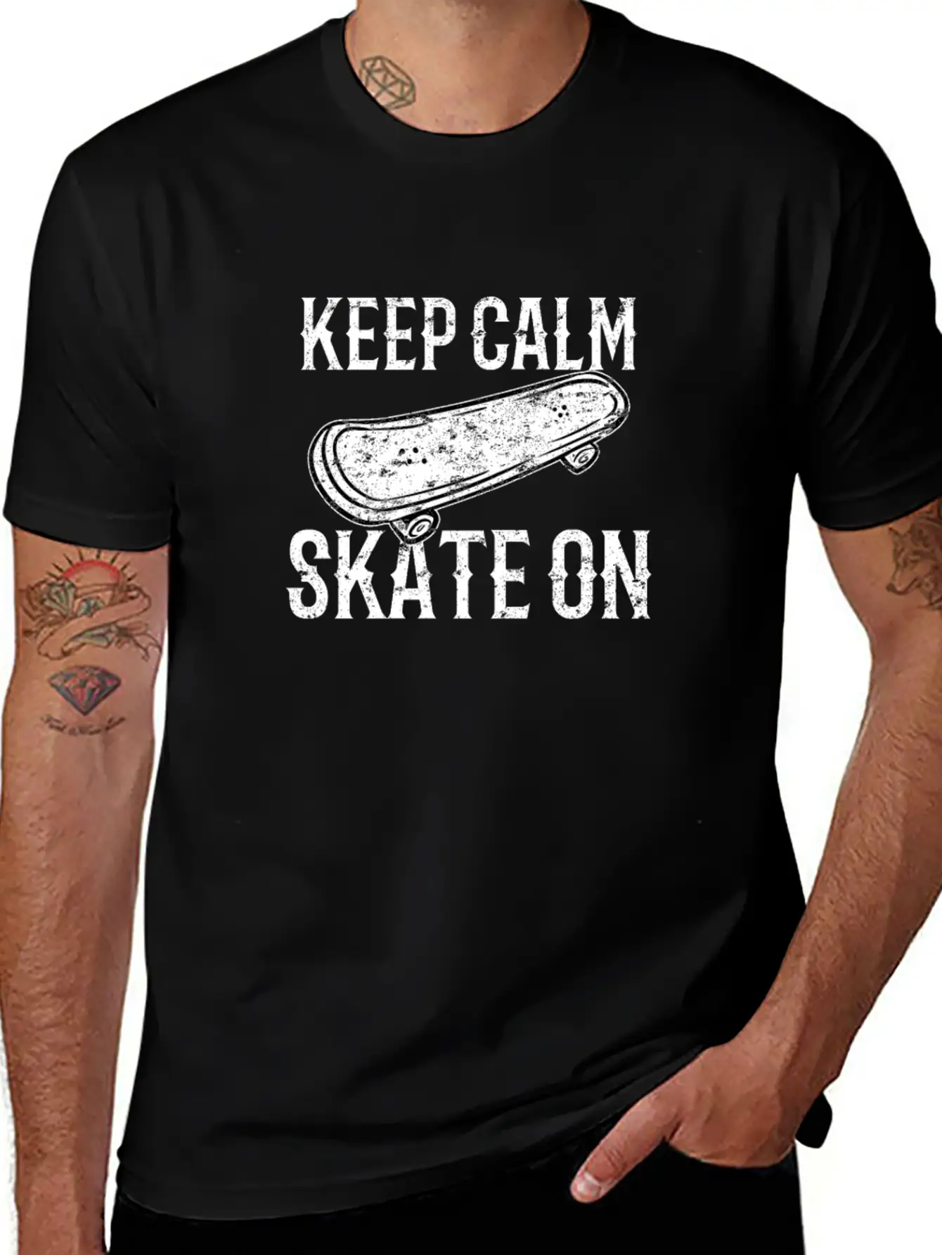 Skateboarding Skateboard Stylish Everyday T-Shirt – Unisex Basic Cotton Tee