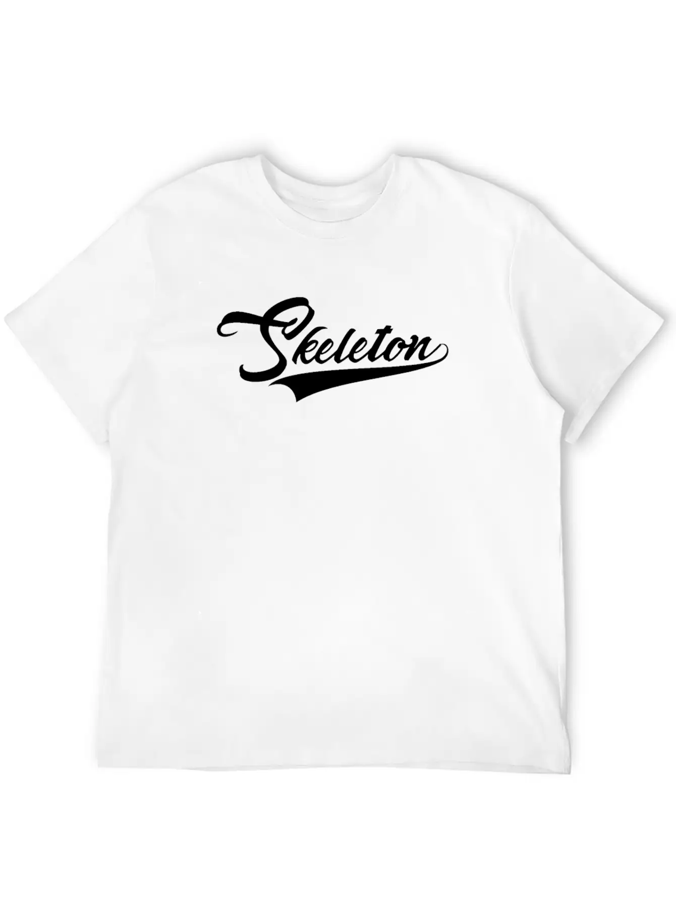 Skeleton Athlete Stylish Everyday T-Shirt – Unisex Basic Cotton Tee