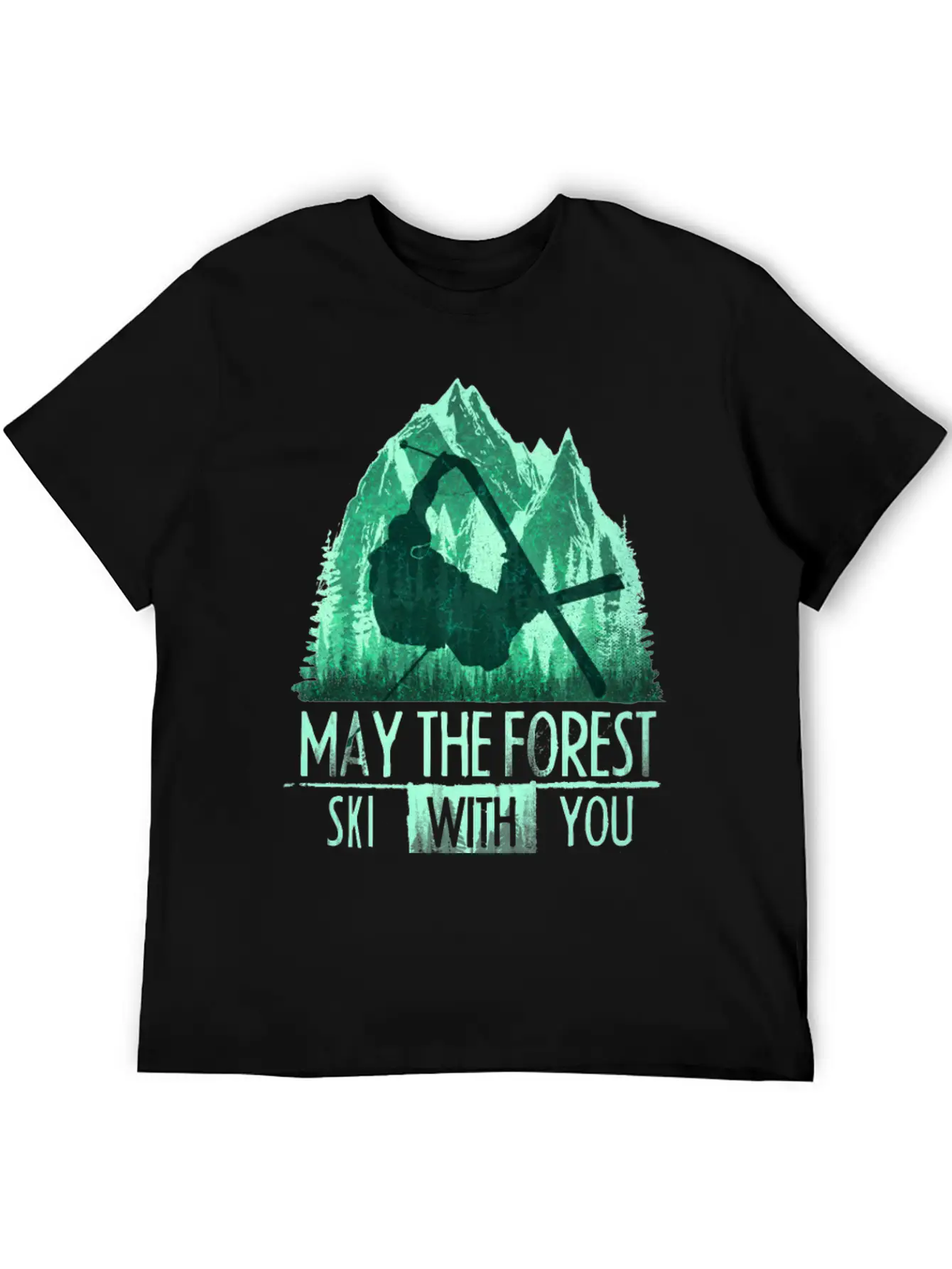 Ski Forest Basic Graphic T-Shirt – Daily Comfort In Soft Cotton