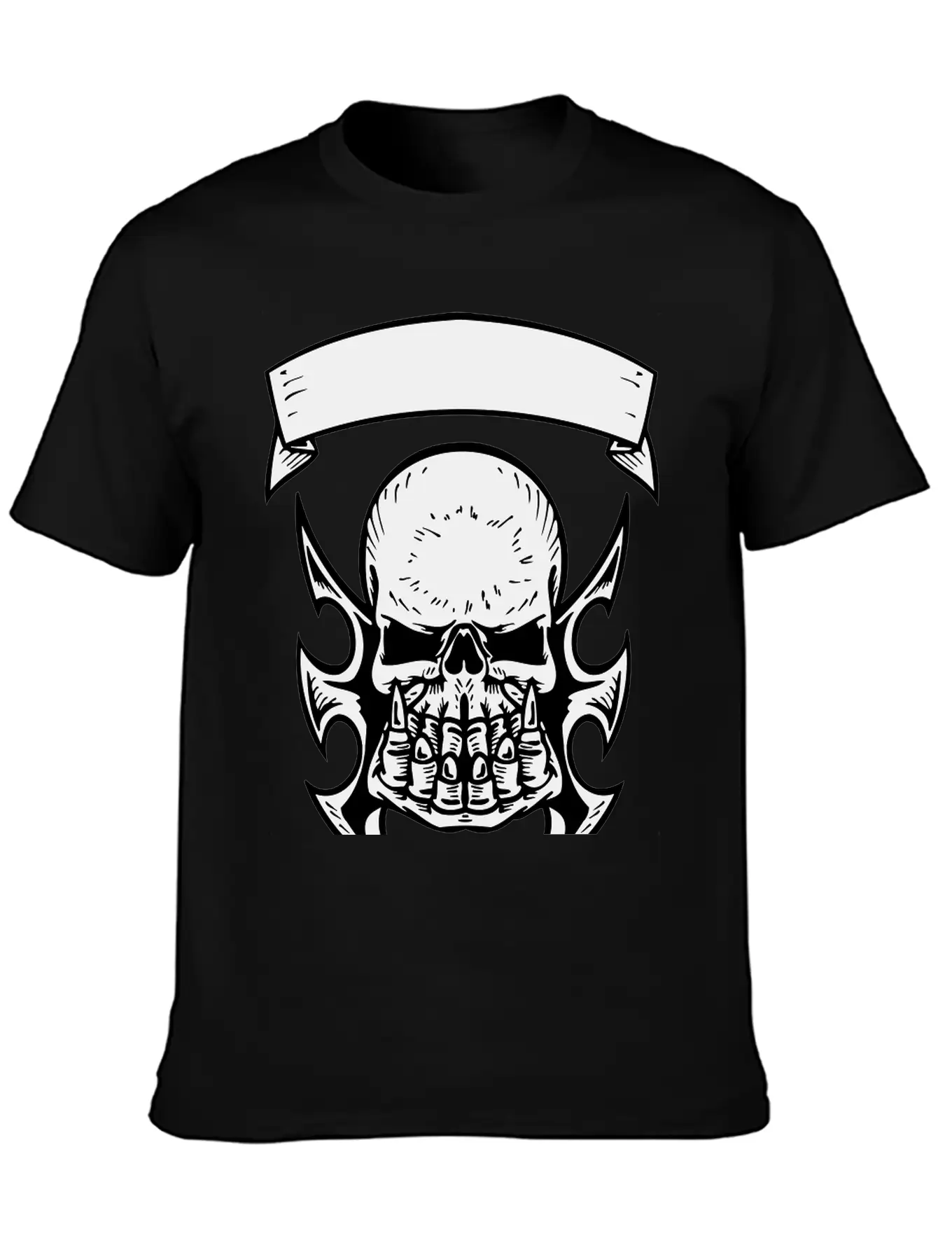 Skull Relaxed Everyday Tee – Lightweight And Durable Cotton