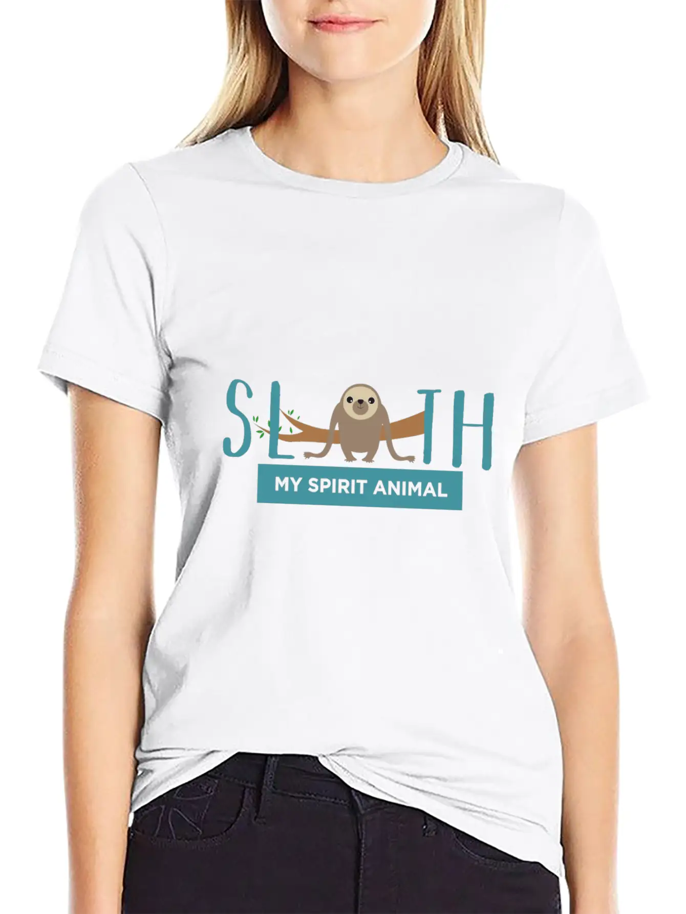 Sloth Animal Exotic Lazy Spirit Gift Idea Stylish Everyday T-Shirt – Unisex Basic Cotton Tee
