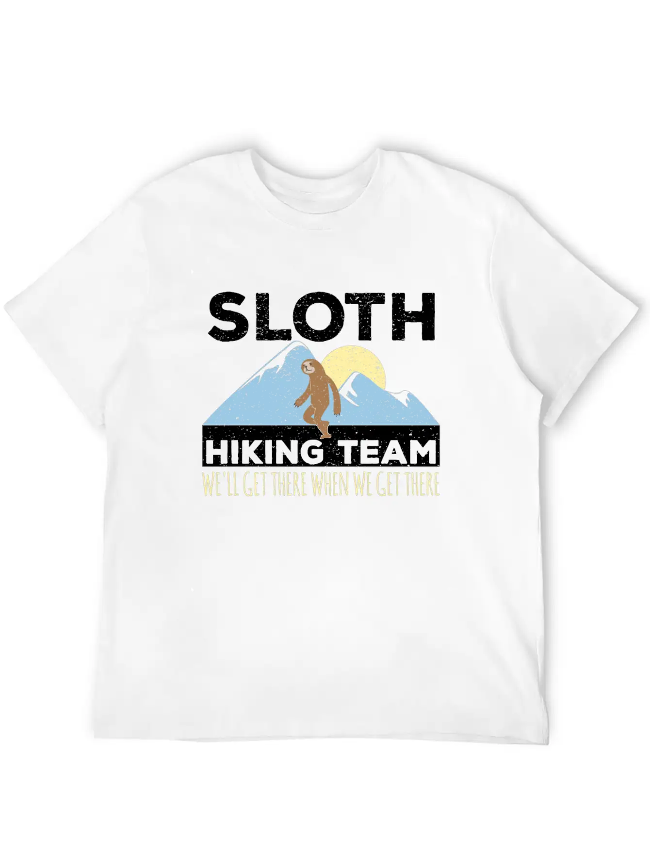 Sloth Tired Lazy Sleep Unisex Cotton Tee – Relaxed Fit For Any Occasion