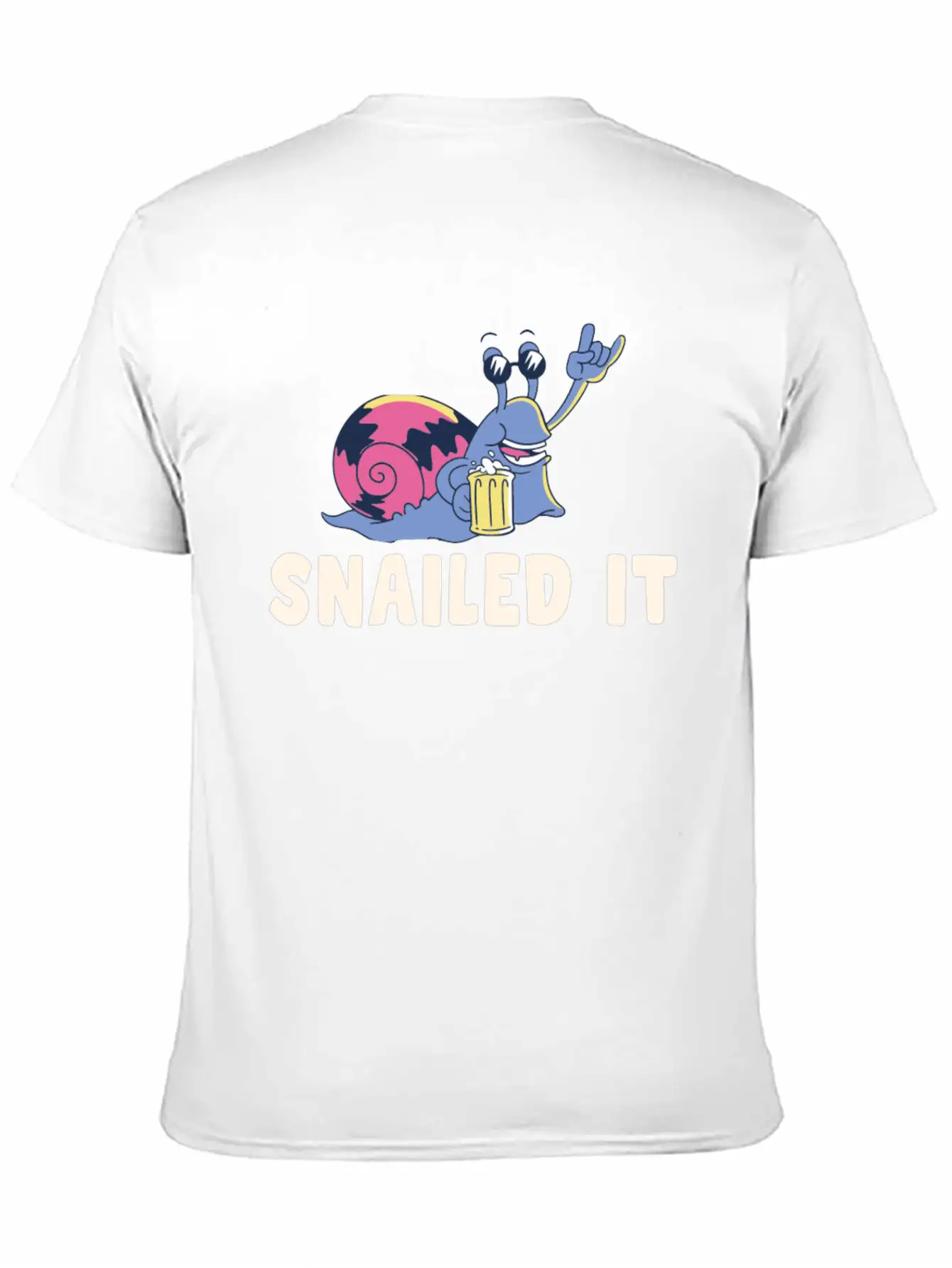 Snailed It Stylish Everyday T-Shirt – Unisex Basic Cotton Tee