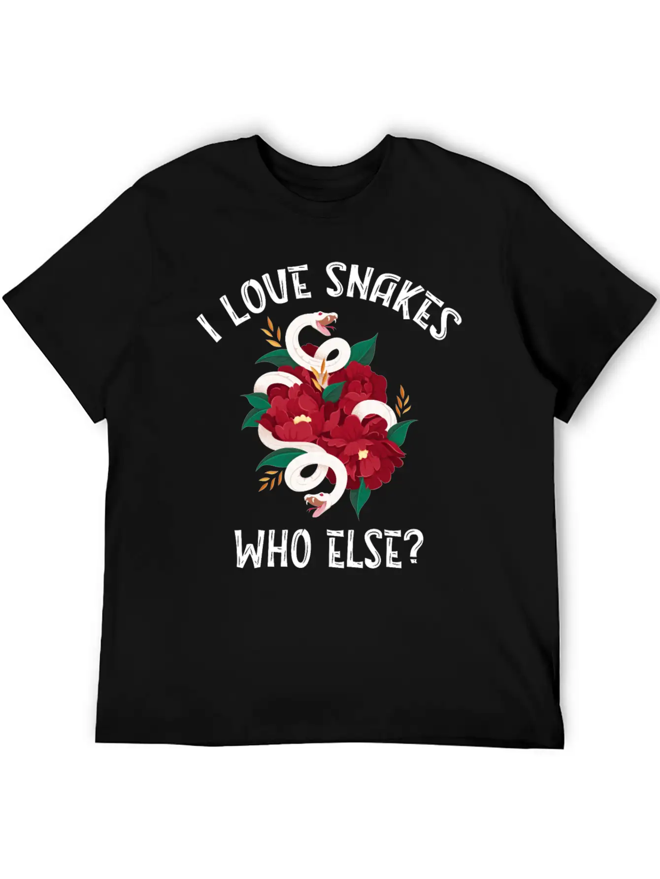 Snake , Reptile - Snakes Stylish Everyday T-Shirt – Unisex Basic Cotton Tee