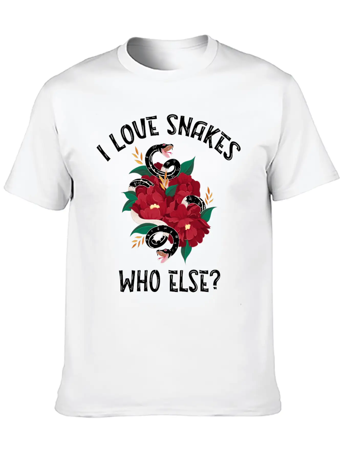 Snake , Reptile - Snakes Stylish Everyday T-Shirt – Unisex Basic Cotton Tee