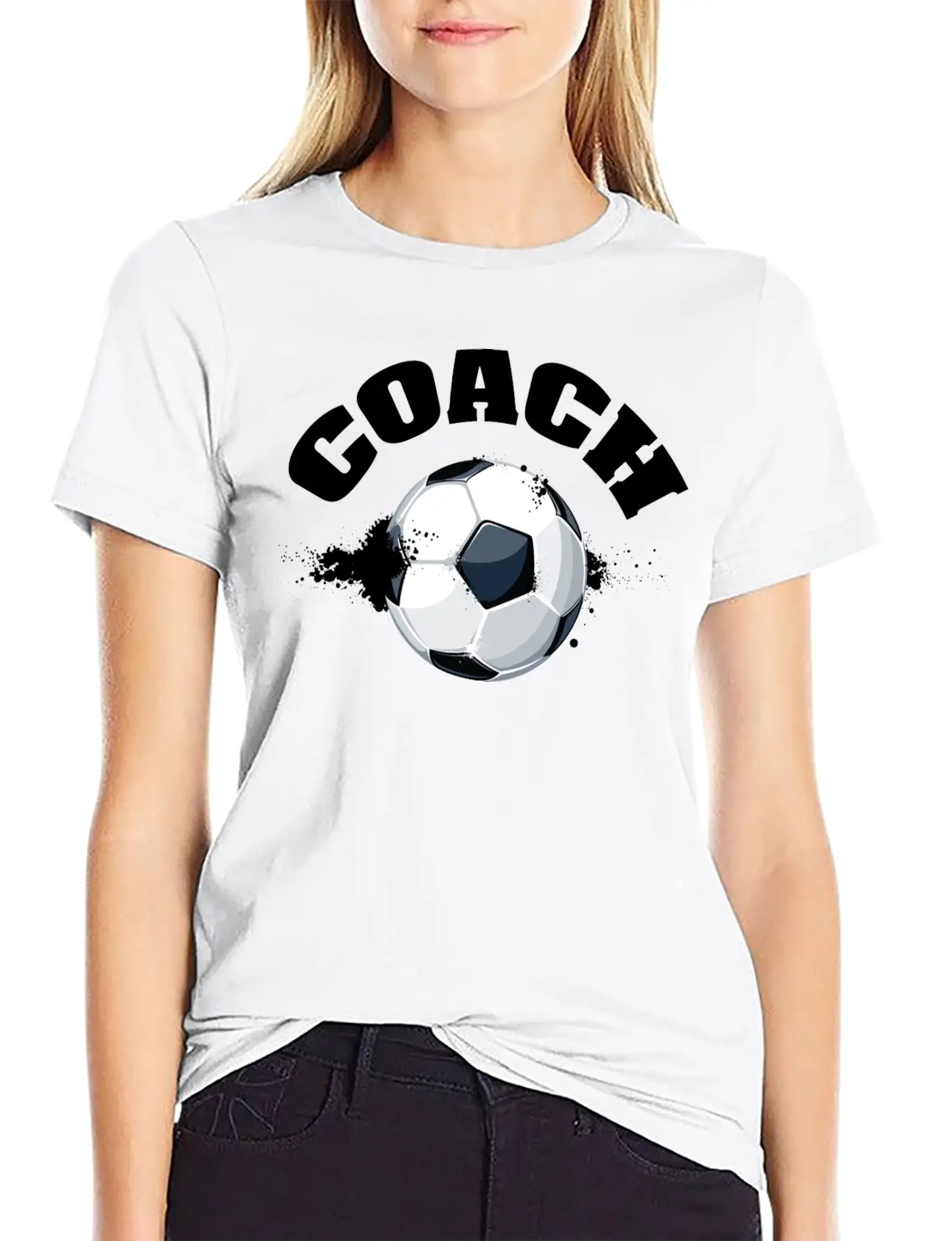 Soccer Coach Stylish Everyday T-Shirt – Unisex Basic Cotton Tee
