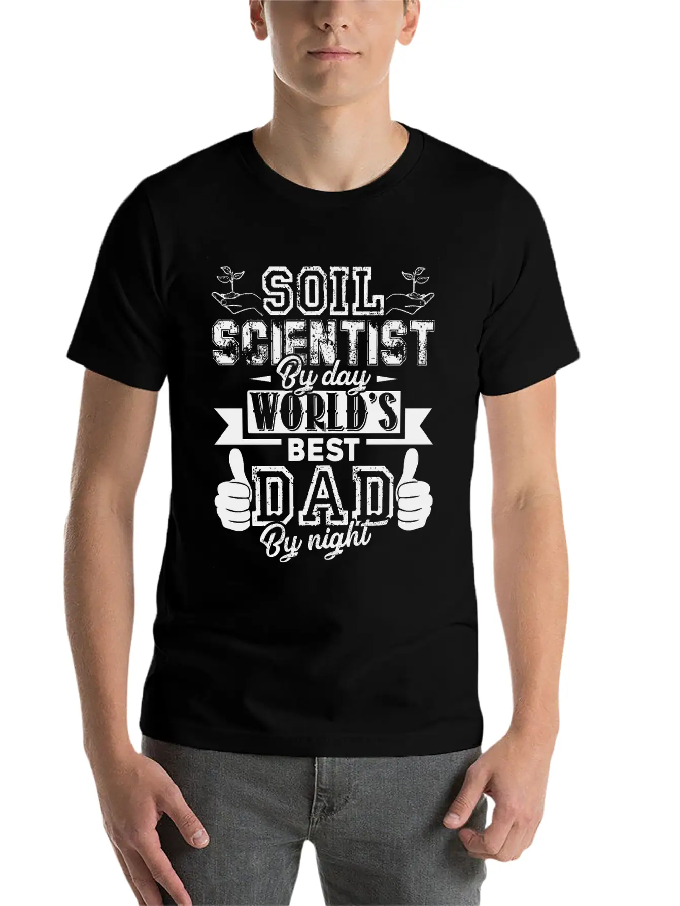 Soil Scientist Dad Shirt Stylish Everyday T-Shirt – Unisex Basic Cotton Tee