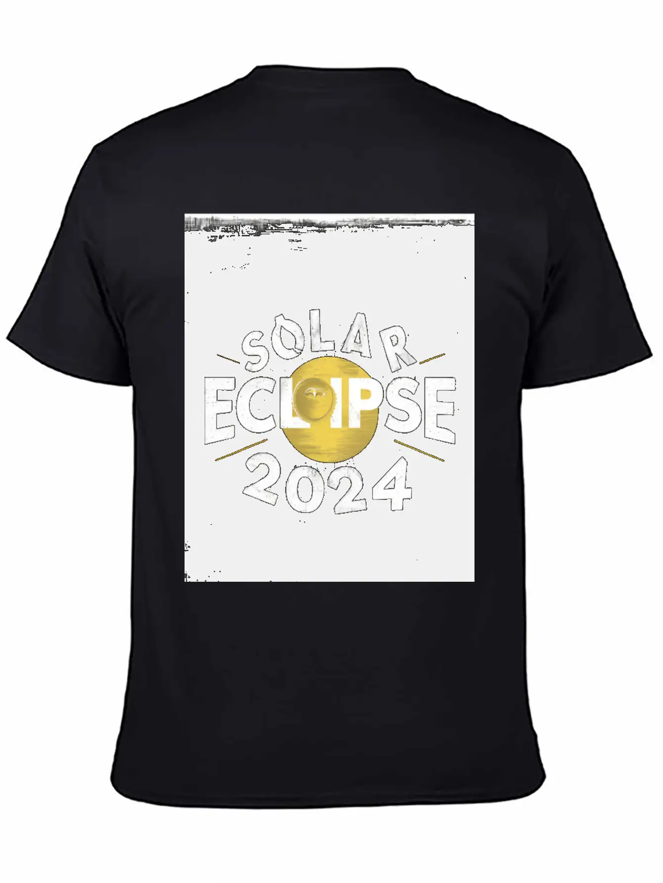 Solar Eclipse 2024 Naturally Phenomenal Unisex Cotton Tee – Relaxed Fit For Any Occasion