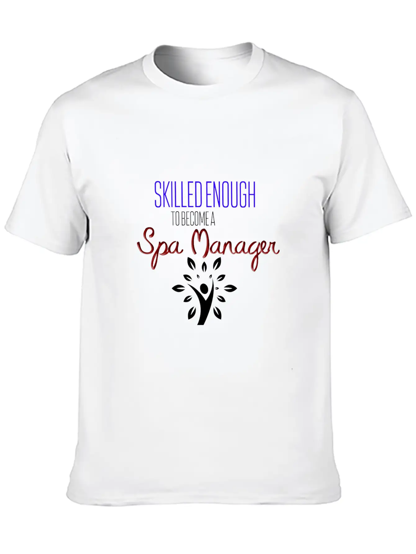 Spa Manager Simple Everyday Graphic Tee – Lightweight Summer Wear