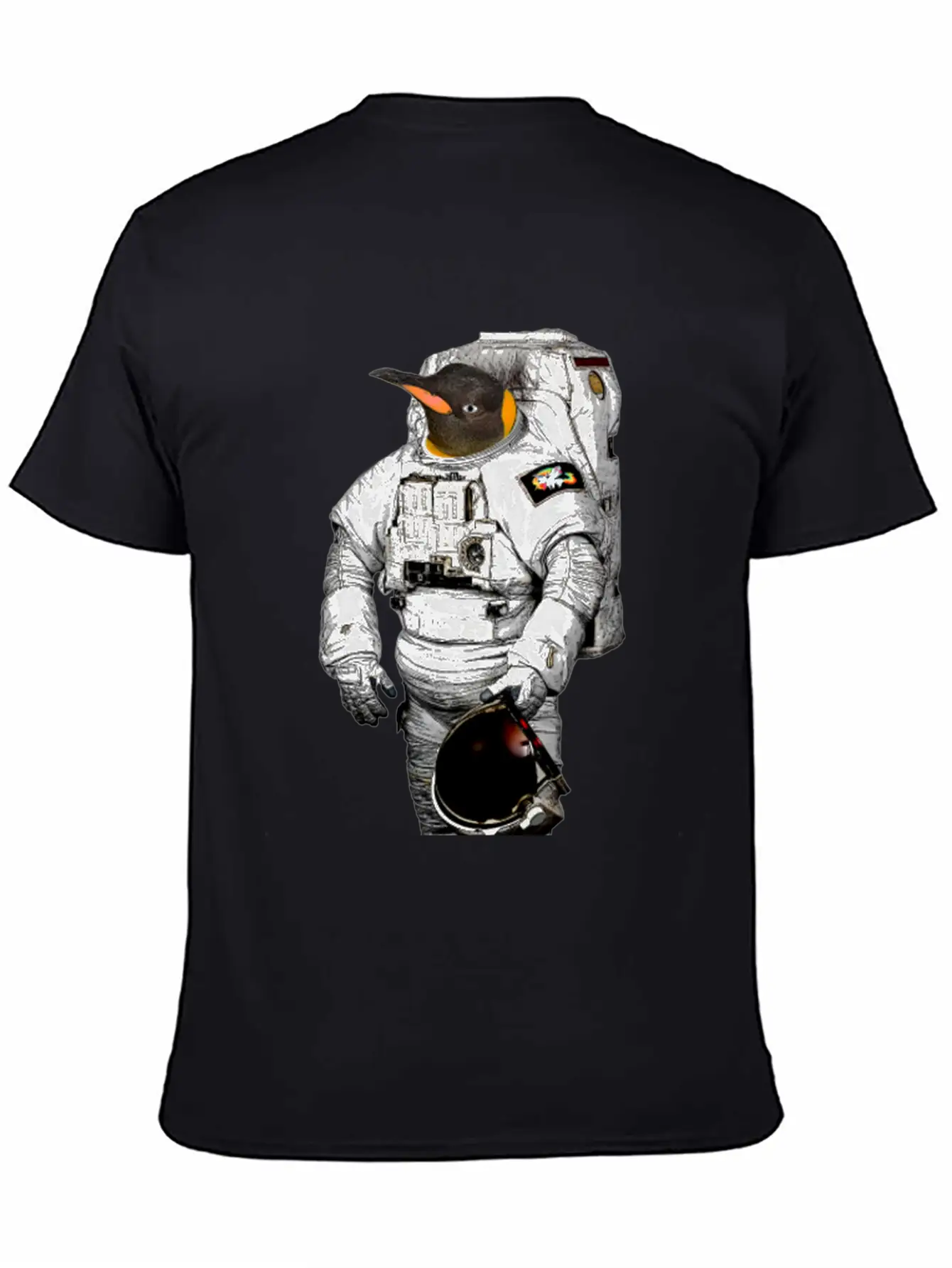Space Penguin Classic Cotton Tee – Unisex Comfort For Any Season