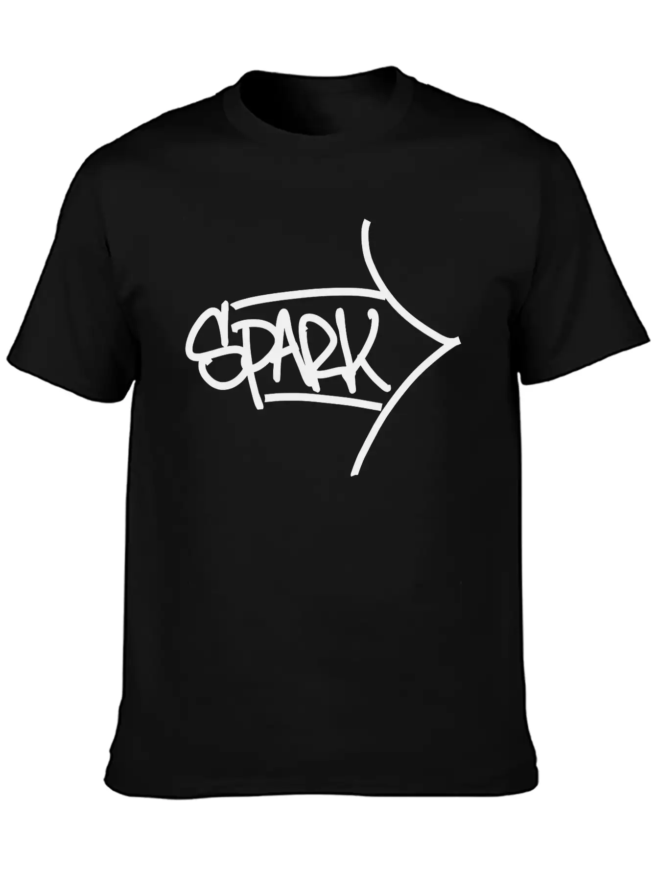 Spark Arrow Basic Graphic T-Shirt – Daily Comfort In Soft Cotton