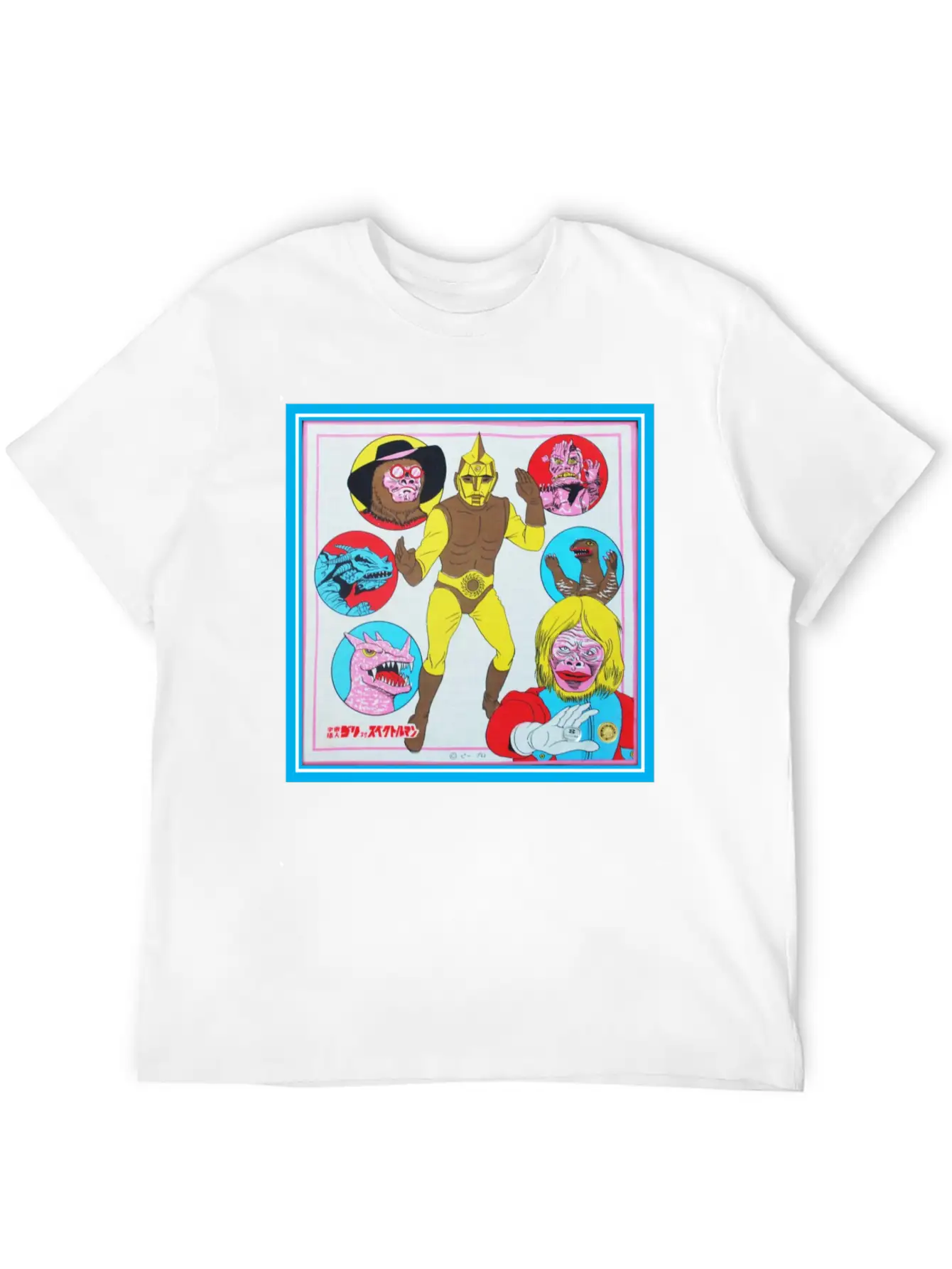 SPECTREMAN MONSTERS Basic Graphic T-Shirt – Daily Comfort In Soft Cotton