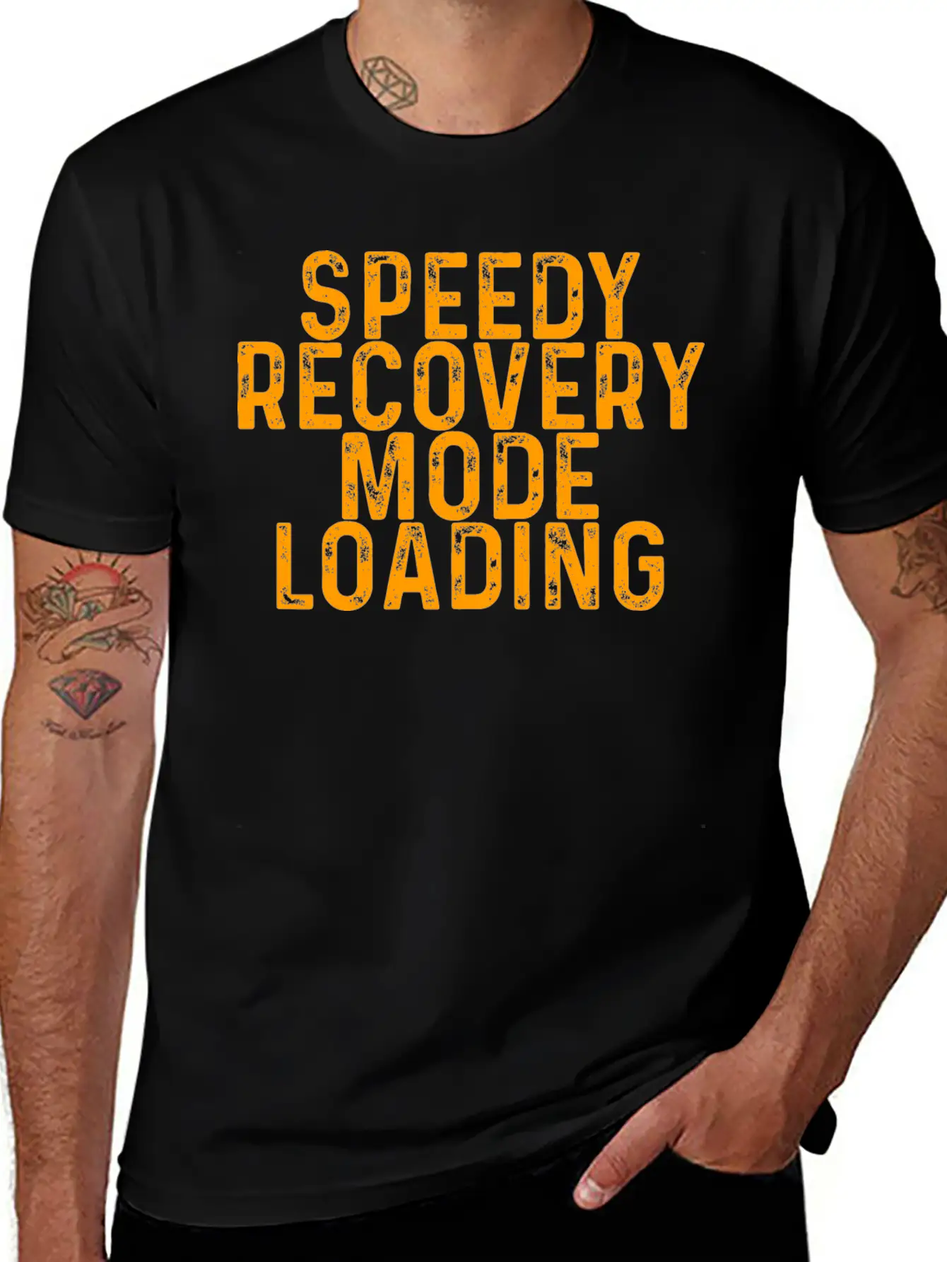 Speedy Recovery Mode Loading 3 Stylish Everyday T-Shirt – Unisex Basic Cotton Tee