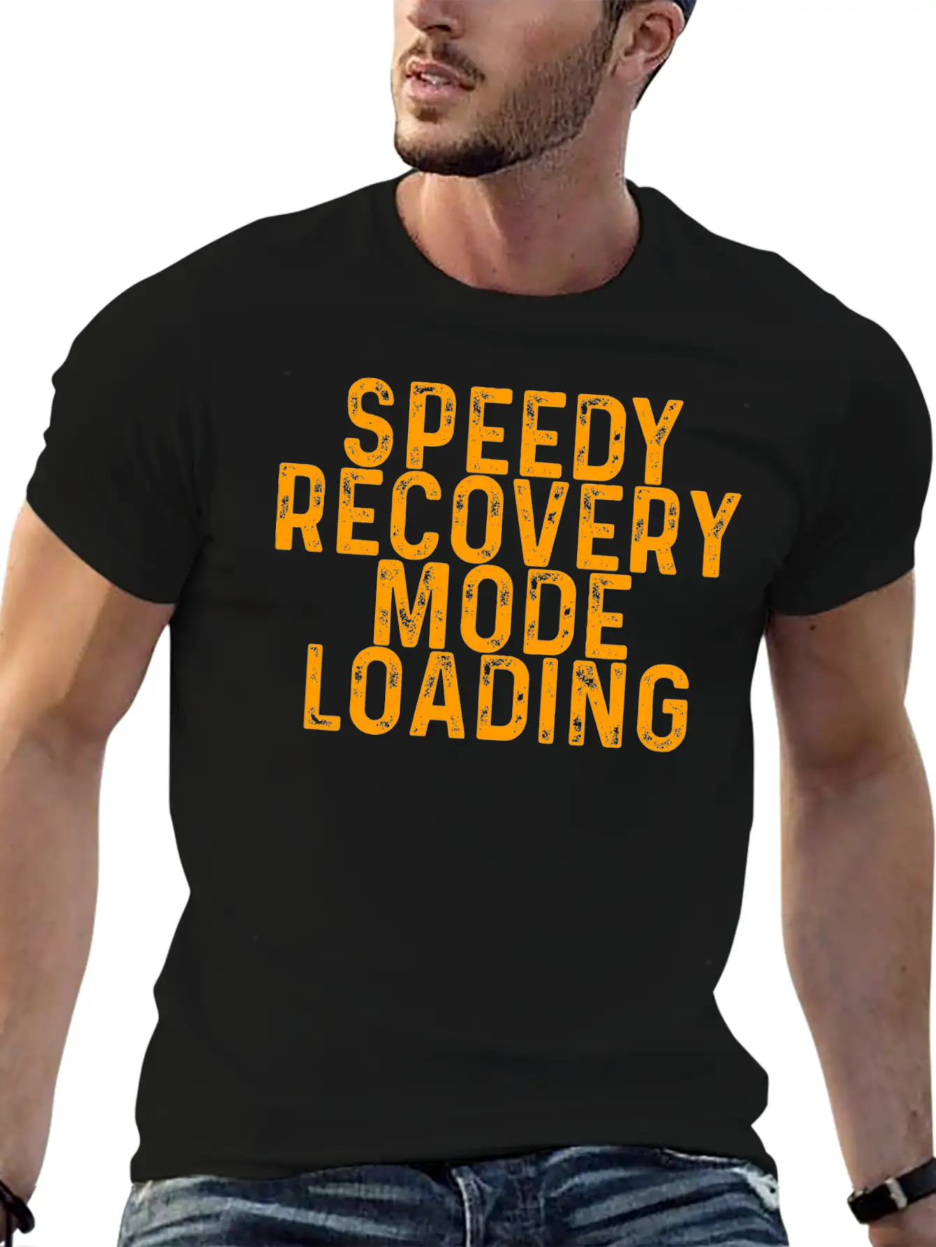 Speedy Recovery Mode Loading 3 Stylish Everyday T-Shirt – Unisex Basic Cotton Tee